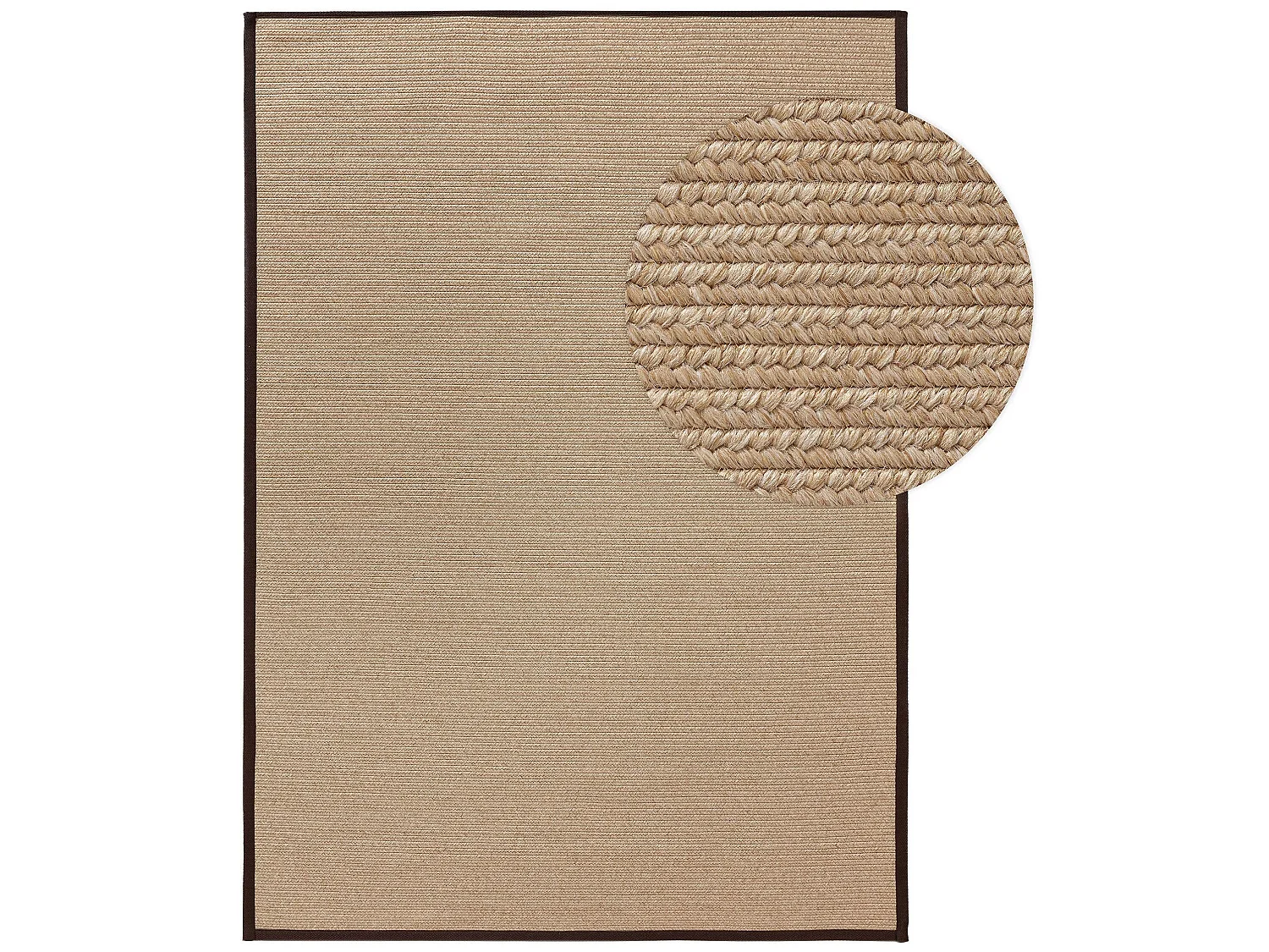 Tapis d'extérieur & intérieur Nandi Beige 120x170 cm