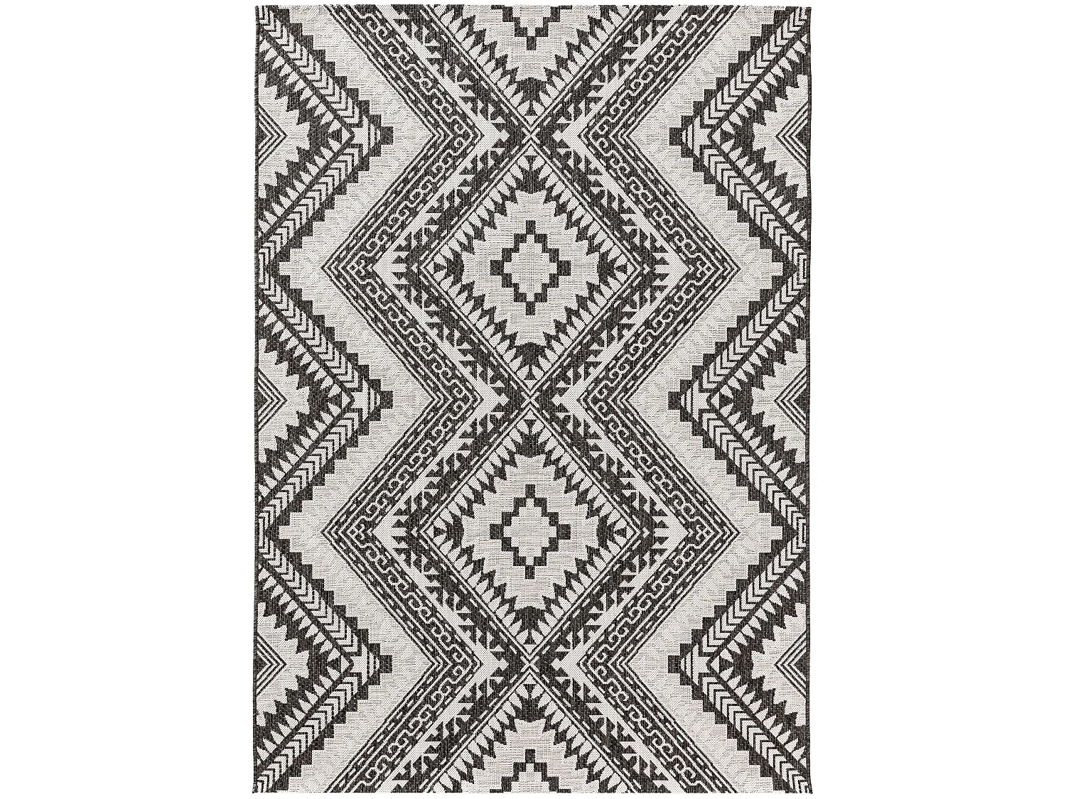 Tapis d'extérieur & intérieur Cleo Noir 200x300 cm