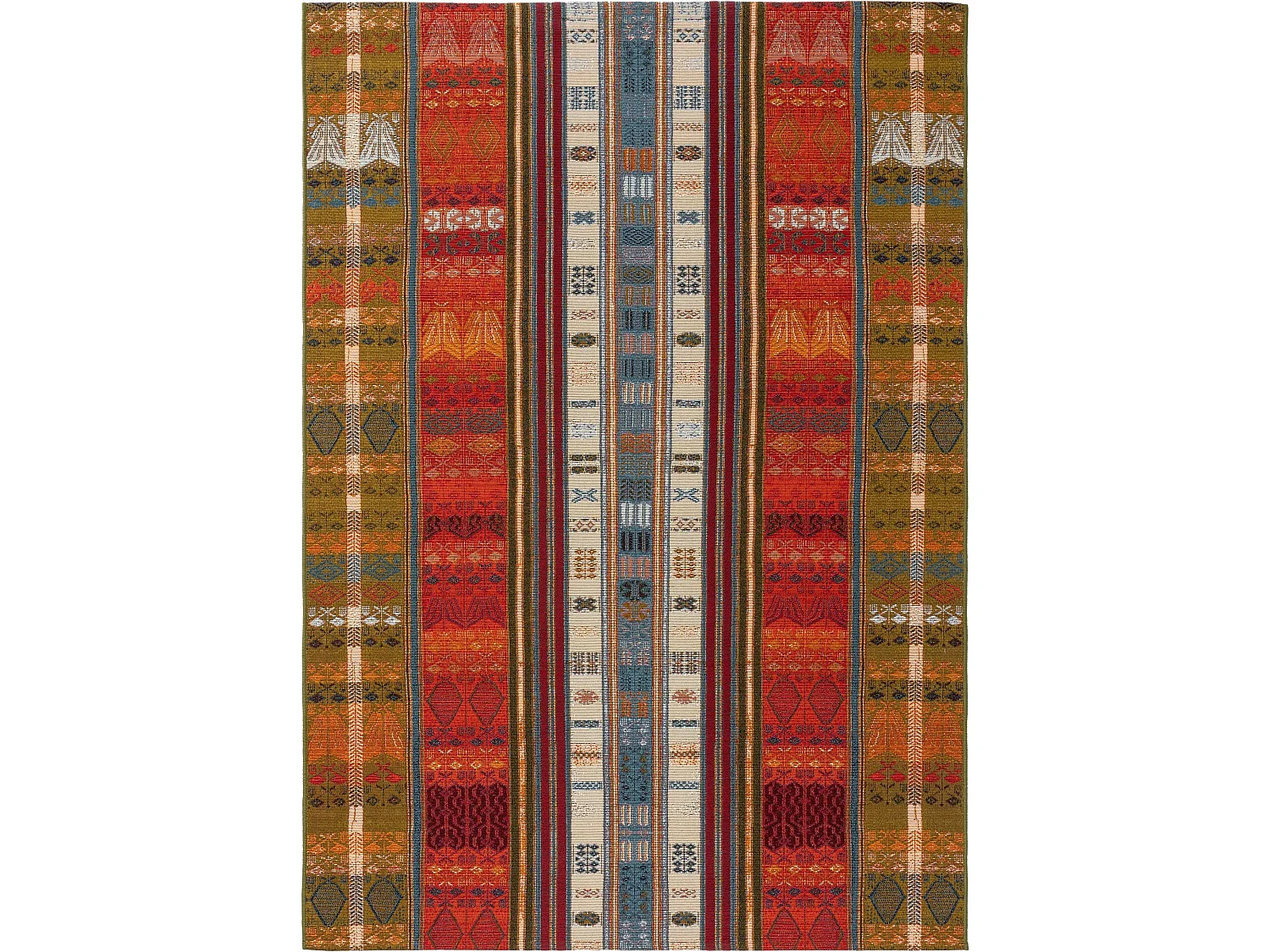 Tapis d'extérieur & intérieur Artis Multicouleur 80x165 cm