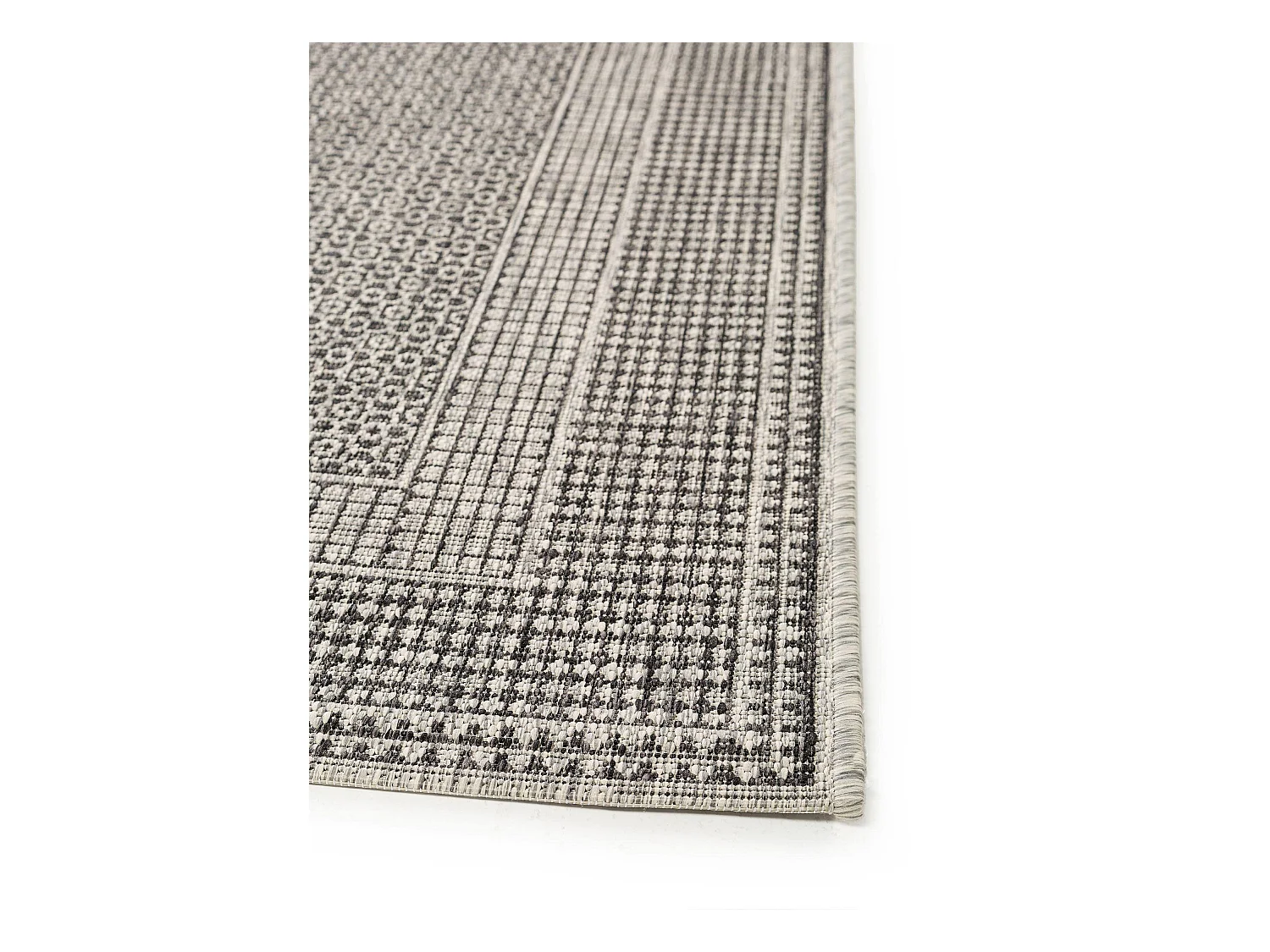 Tapis d'extérieur & intérieur Cleo Anthracite 80x150 cm