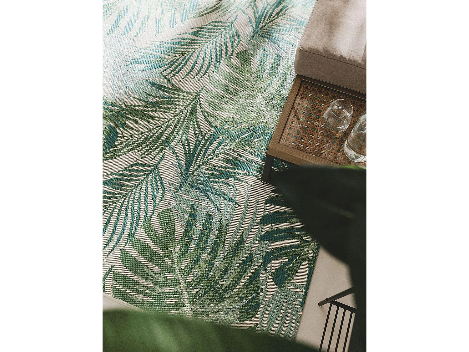 Tapis d'extérieur & intérieur Artis Vert 80x165 cm