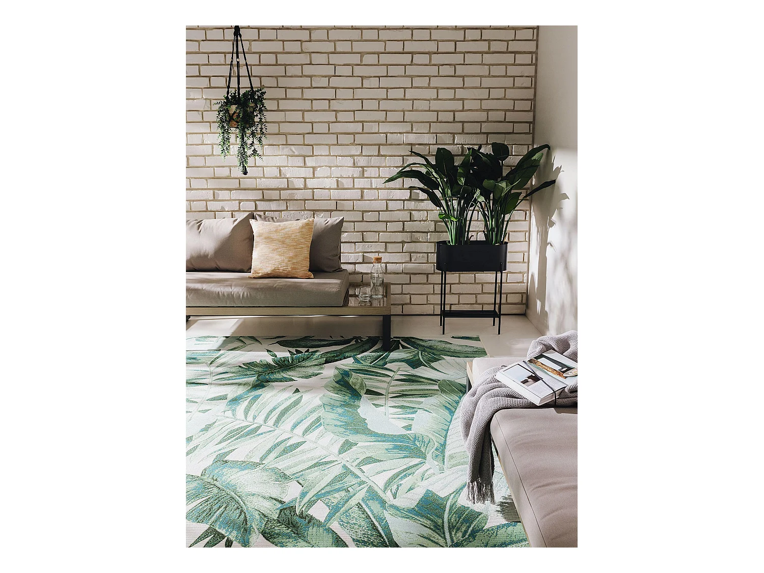 Tapis d'extérieur & intérieur Artis Vert 240x340 cm