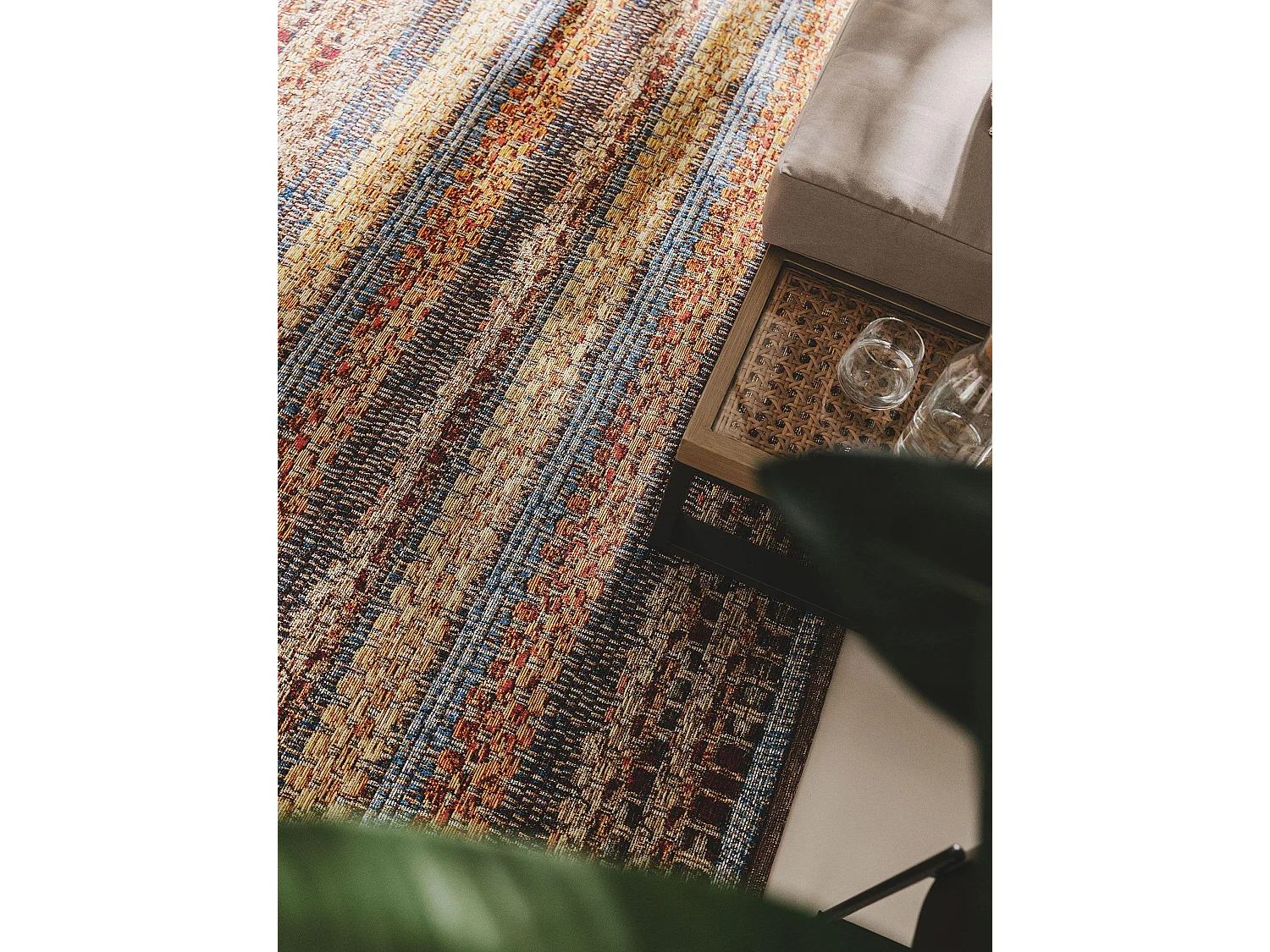 Tapis d'extérieur & intérieur Kenya Multicouleur 120x180 cm