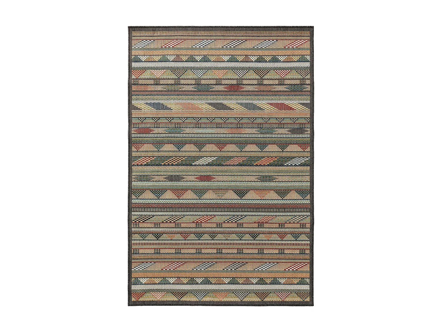Tapis d'extérieur & intérieur Mirena Multicouleur 120x170 cm