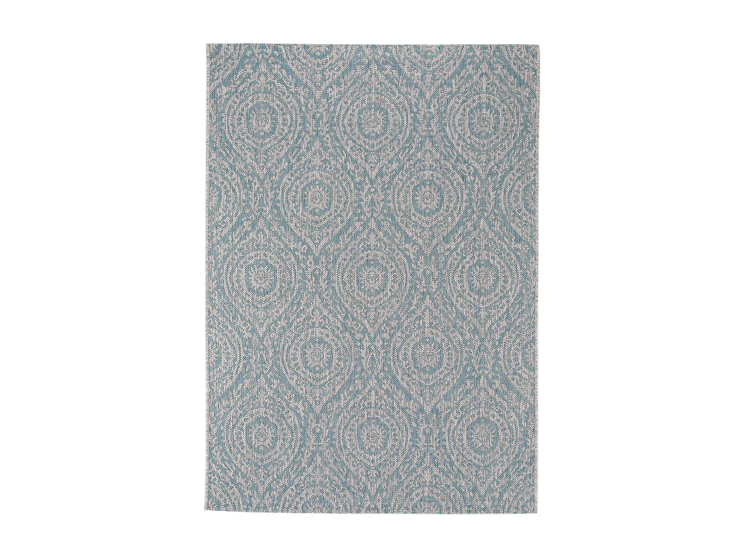Tapis d'extérieur & intérieur Cleo Beige/Turquoise 300x400 cm