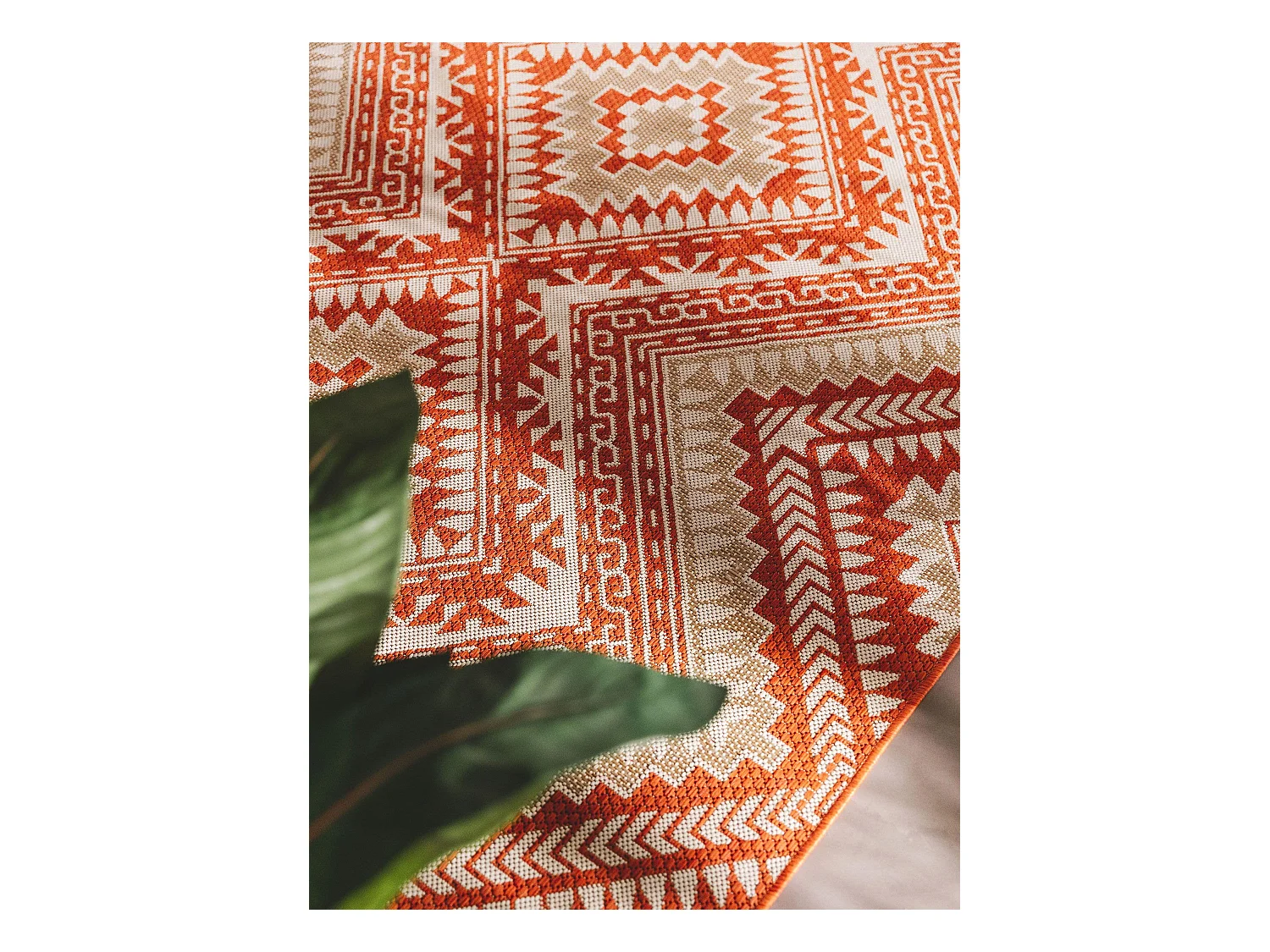 Tapis d'extérieur & intérieur Cleo Orange 300x400 cm