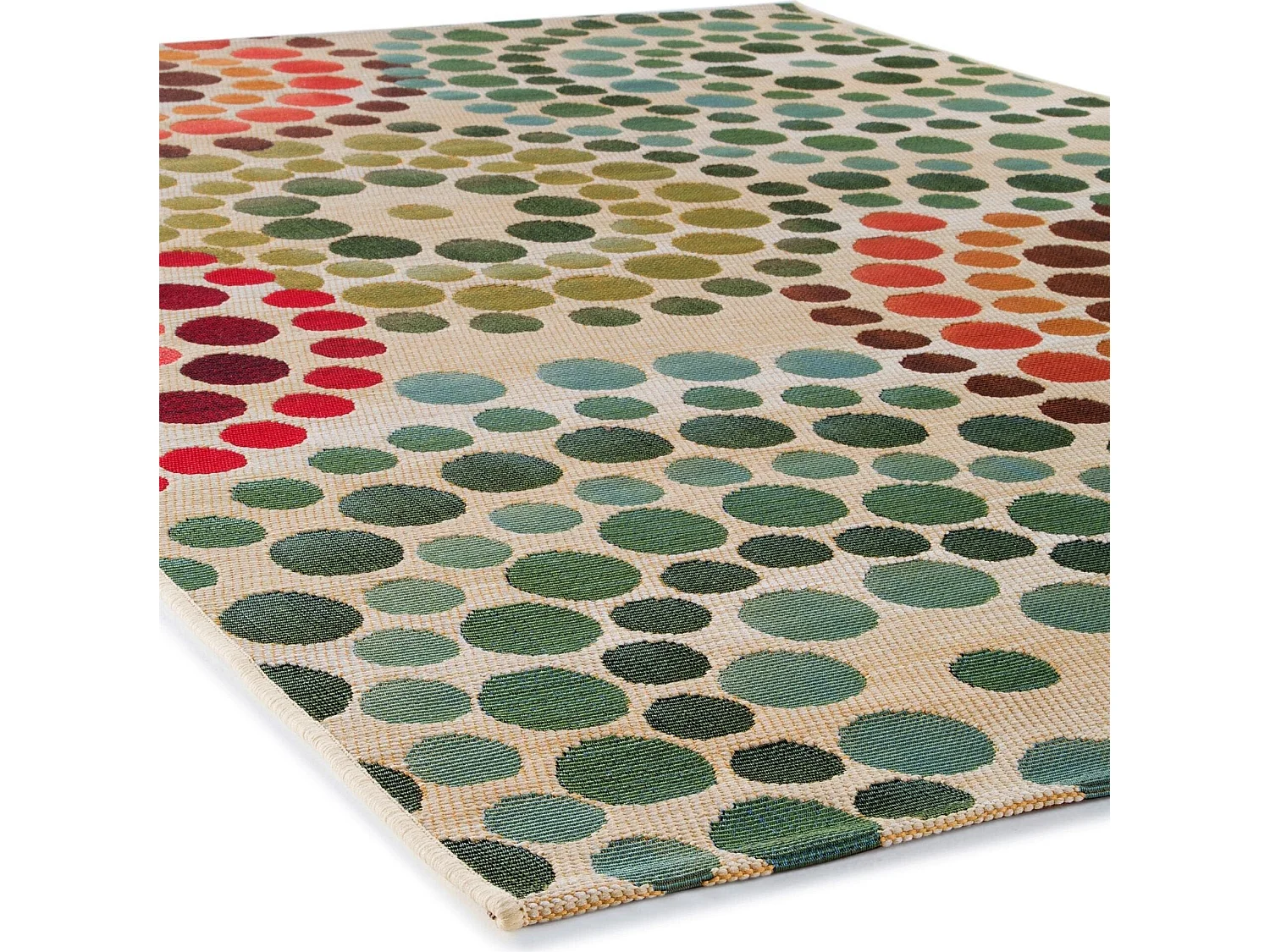 Tapis d'extérieur & intérieur Artis Beige/Multicouleur 160x235 cm