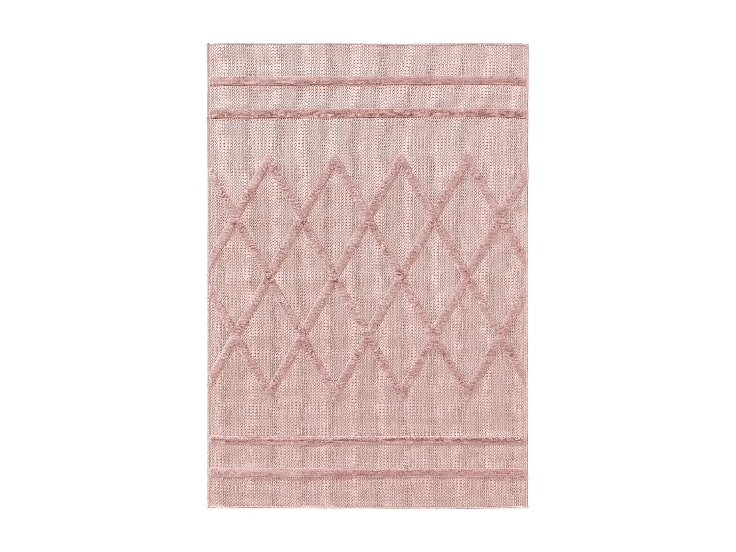 Tapis d'extérieur & intérieur Bonte Rose 160x230 cm