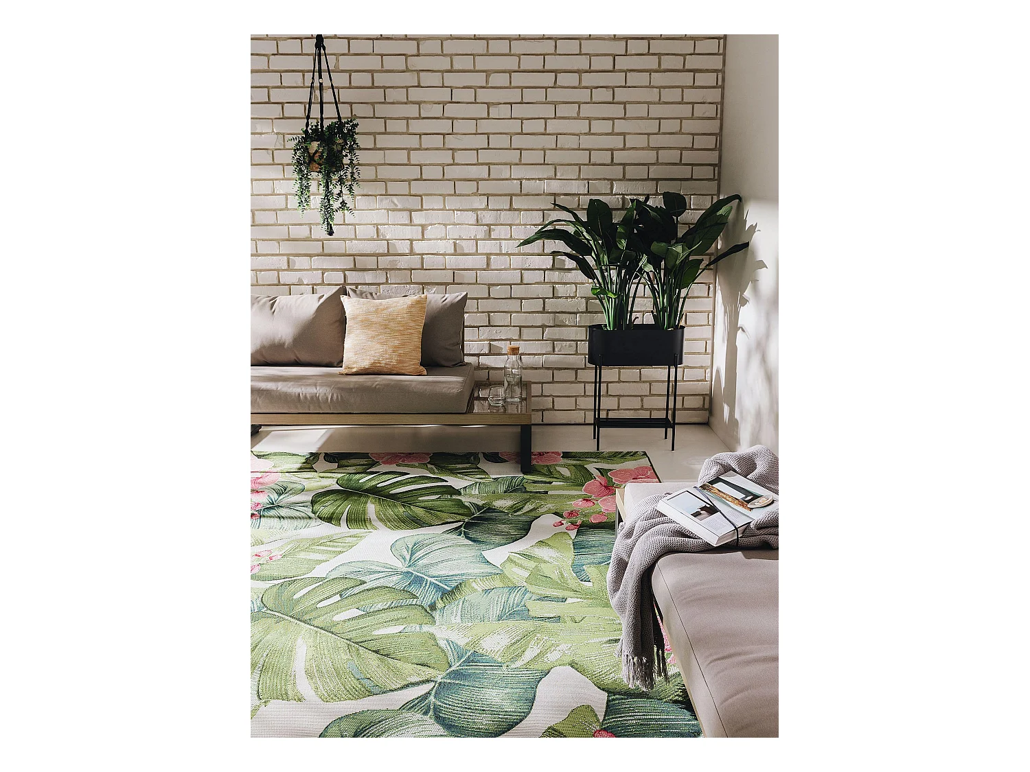 Tapis d'extérieur & intérieur Artis Multicouleur 80x165 cm