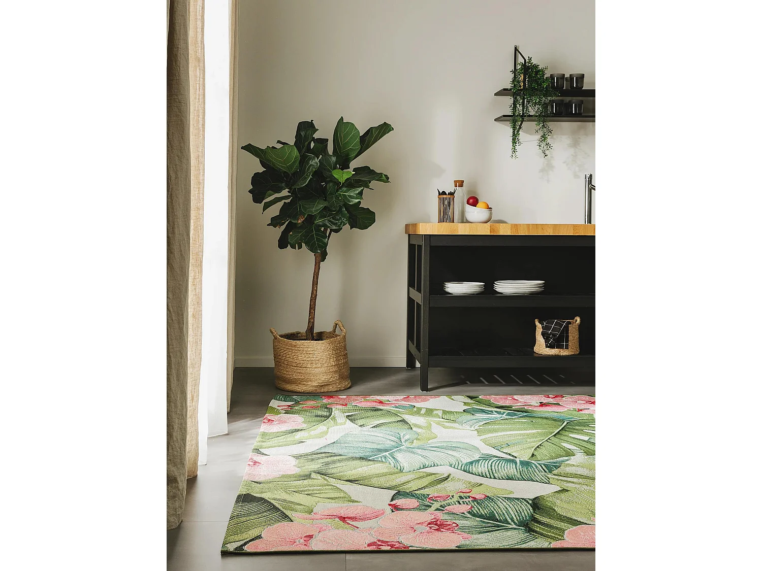 Tapis d'extérieur & intérieur Artis Multicouleur 80x165 cm