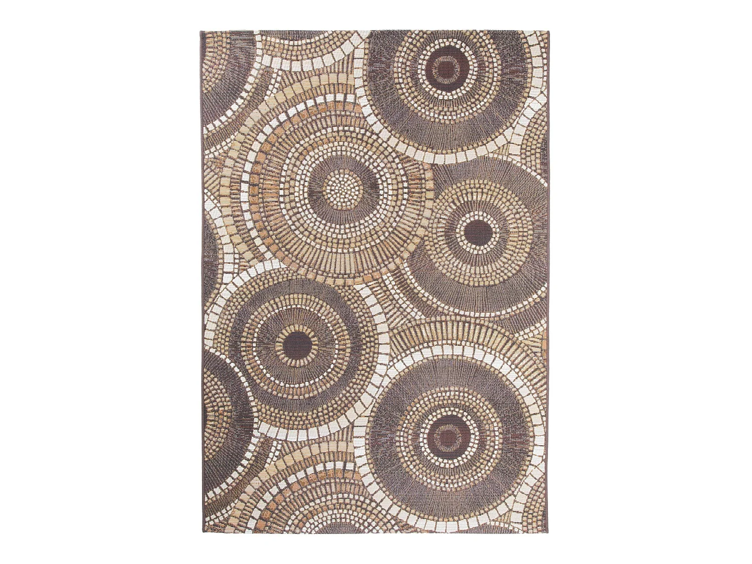 Tapis d'extérieur & intérieur Artis Marron 120x180 cm