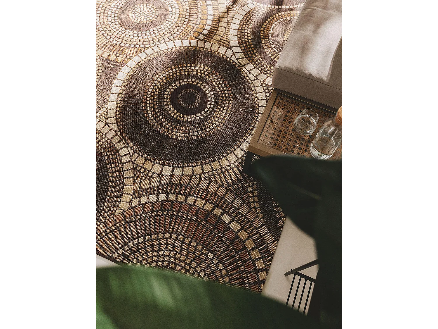 Tapis d'extérieur & intérieur Artis Marron 120x180 cm