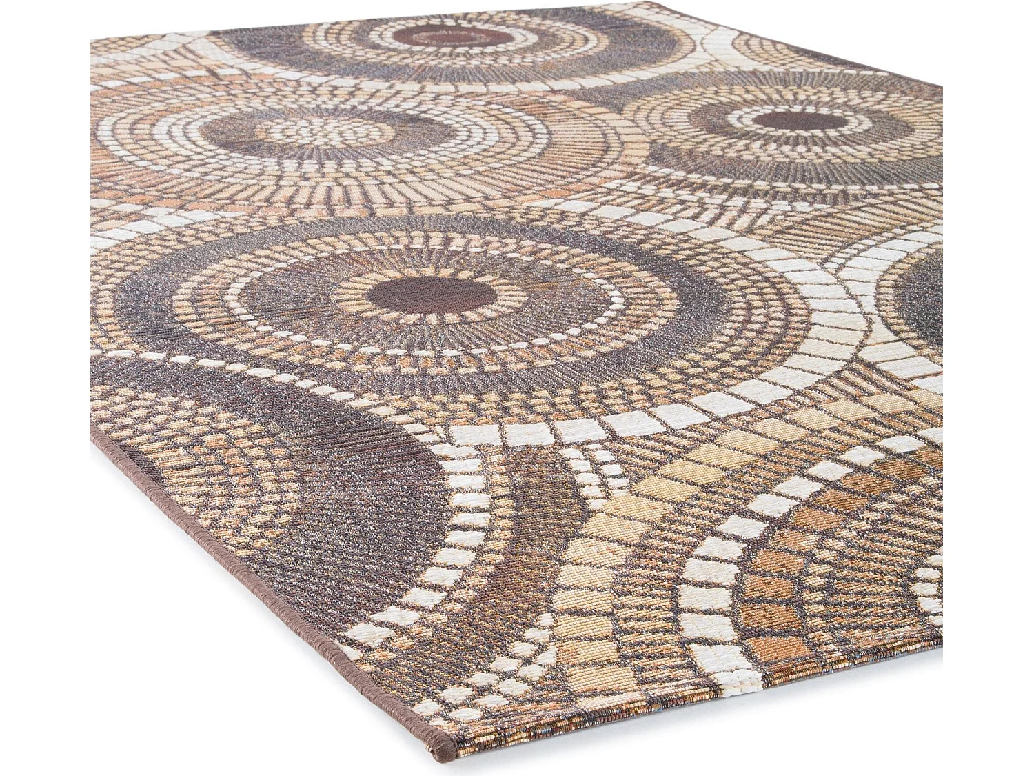 Tapis d'extérieur & intérieur Artis Marron 120x180 cm