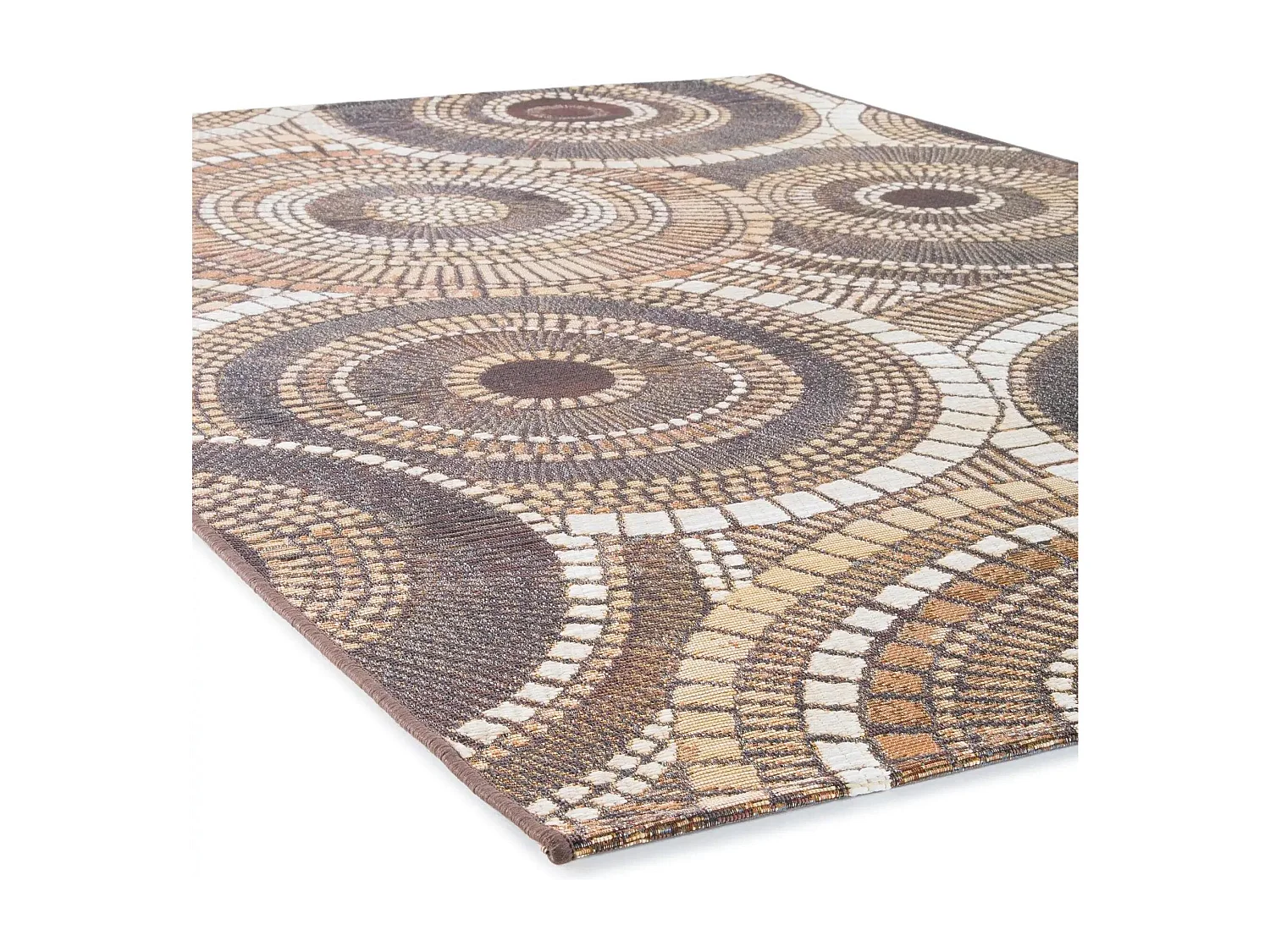 Tapis d'extérieur & intérieur Artis Marron 120x180 cm