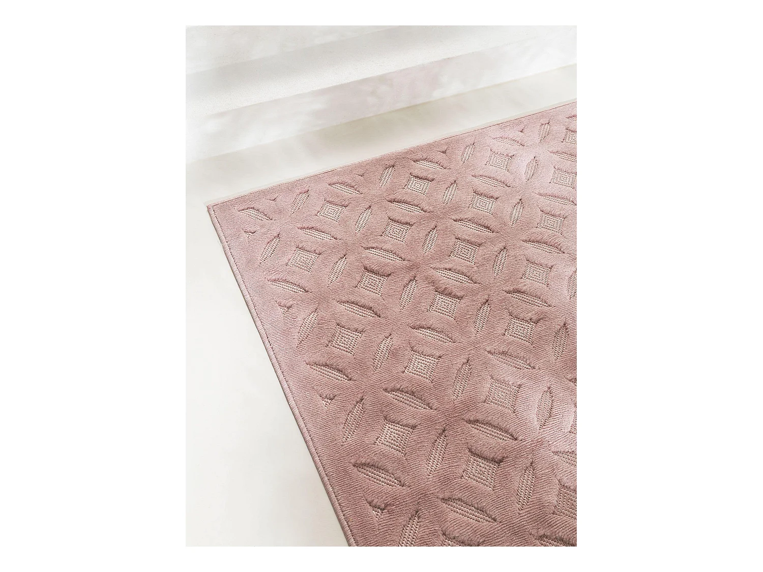 Tapis d'extérieur & intérieur Bonte Rose 200x290 cm