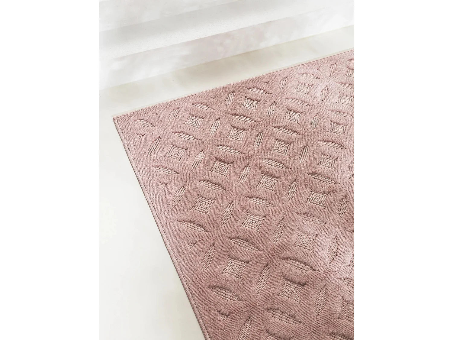Tapis d'extérieur & intérieur Bonte Rose 200x290 cm