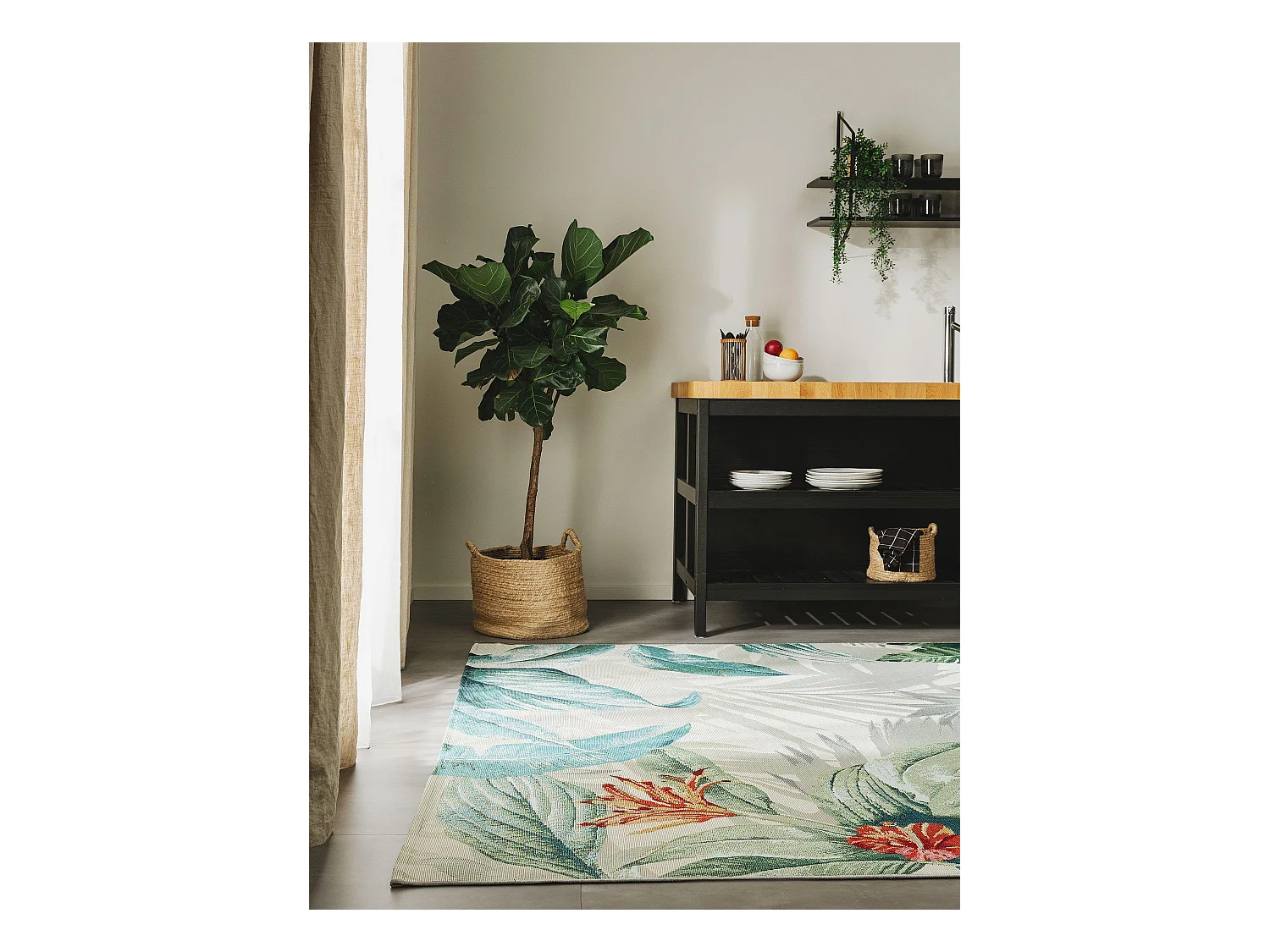 Tapis d'extérieur & intérieur Artis Multicouleur 200x285 cm