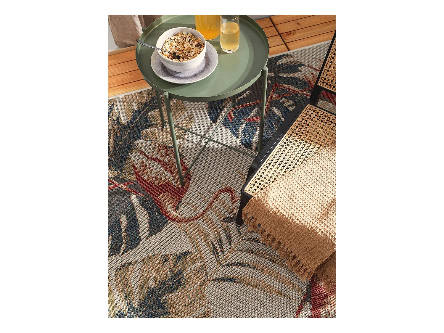 Tapis d'extérieur & intérieur Mirena Multicouleur 200x290 cm