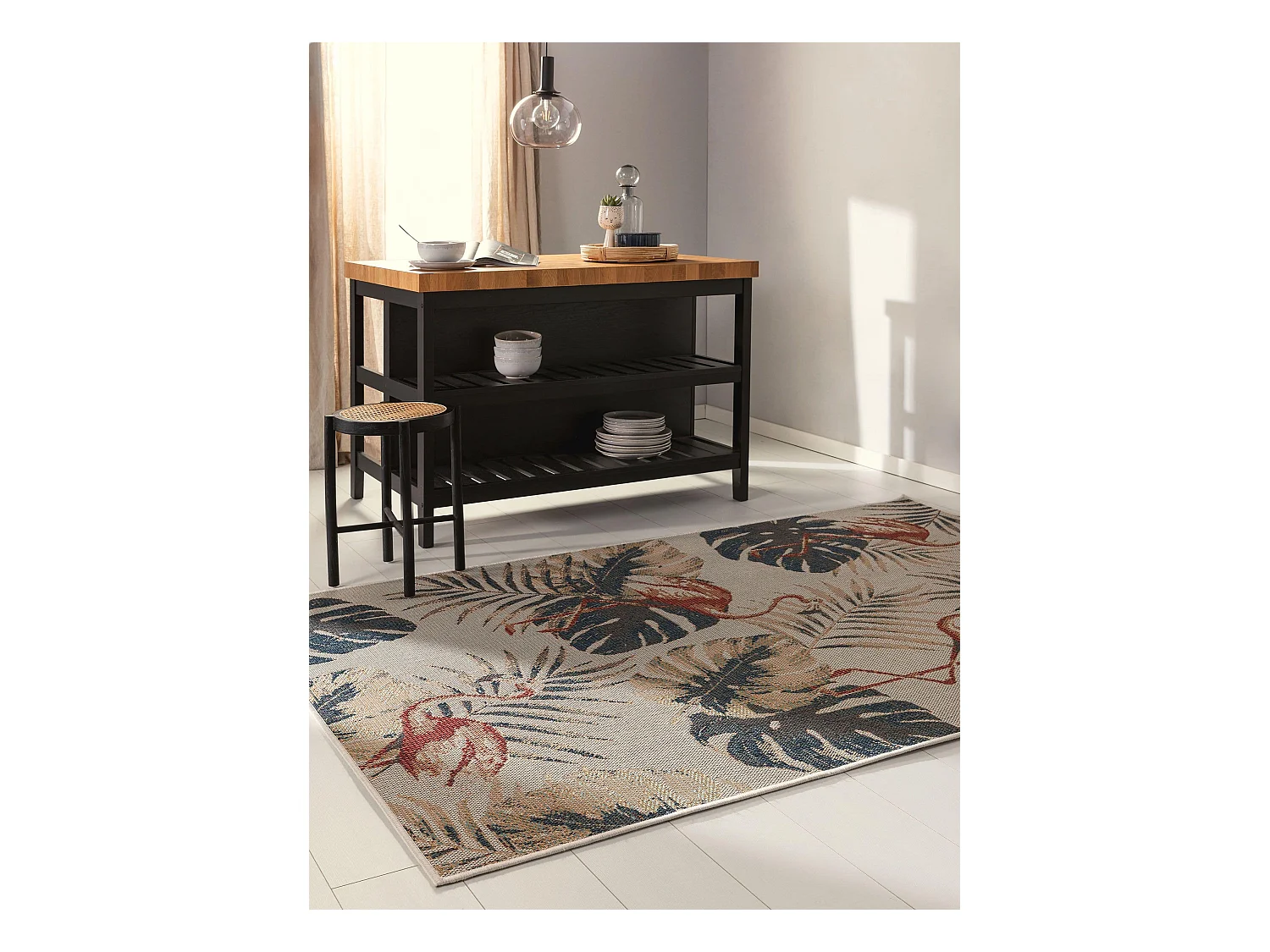 Tapis d'extérieur & intérieur Mirena Multicouleur 200x290 cm