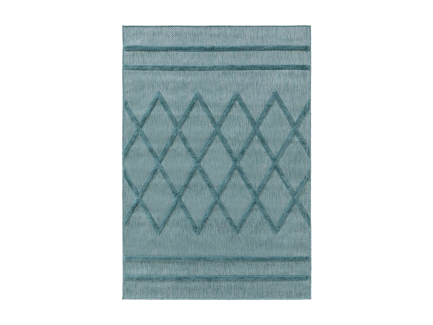 Tapis d'extérieur & intérieur Bonte Turquoise 80x150 cm