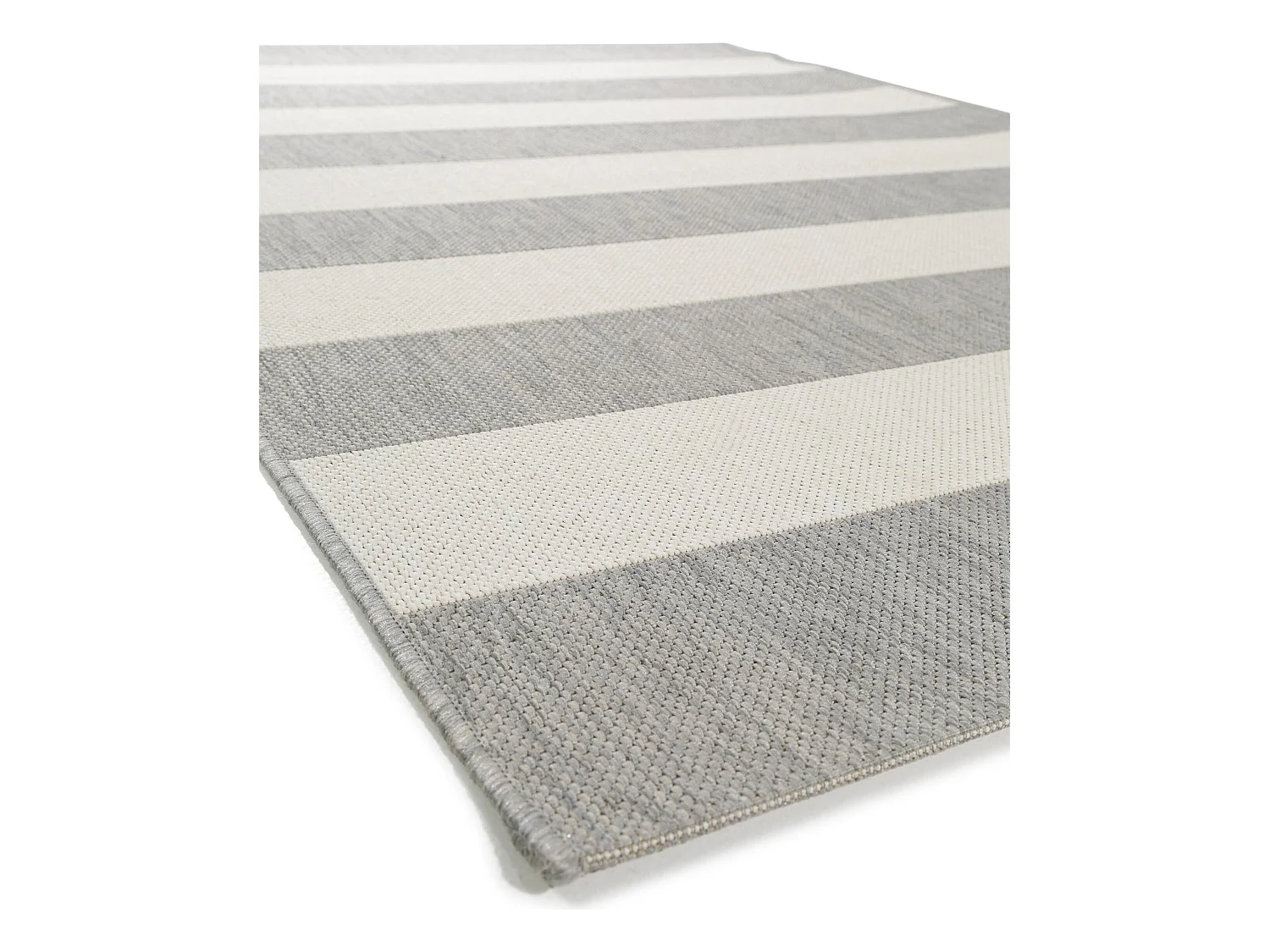 Tapis d'extérieur & intérieur Metro Gris 160x230 cm