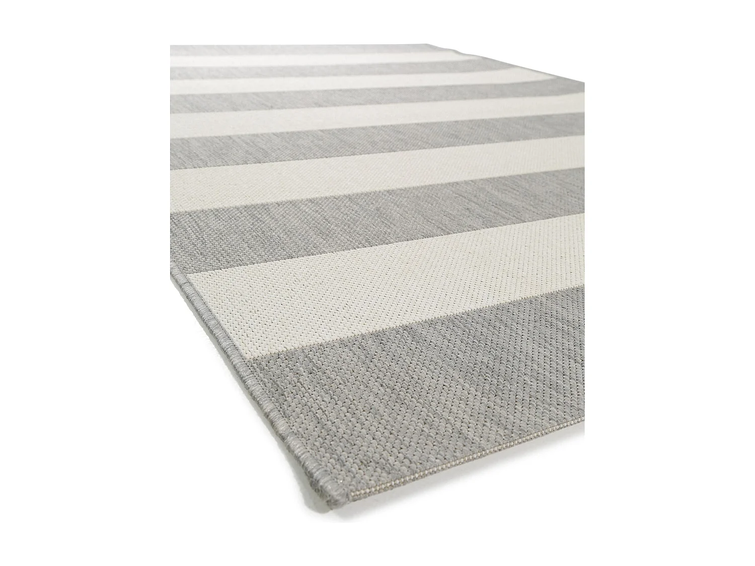 Tapis d'extérieur & intérieur Metro Gris 160x230 cm