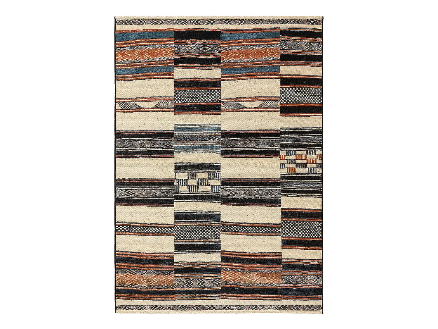 Tapis d'extérieur & intérieur Artis Multicouleur 160x235 cm