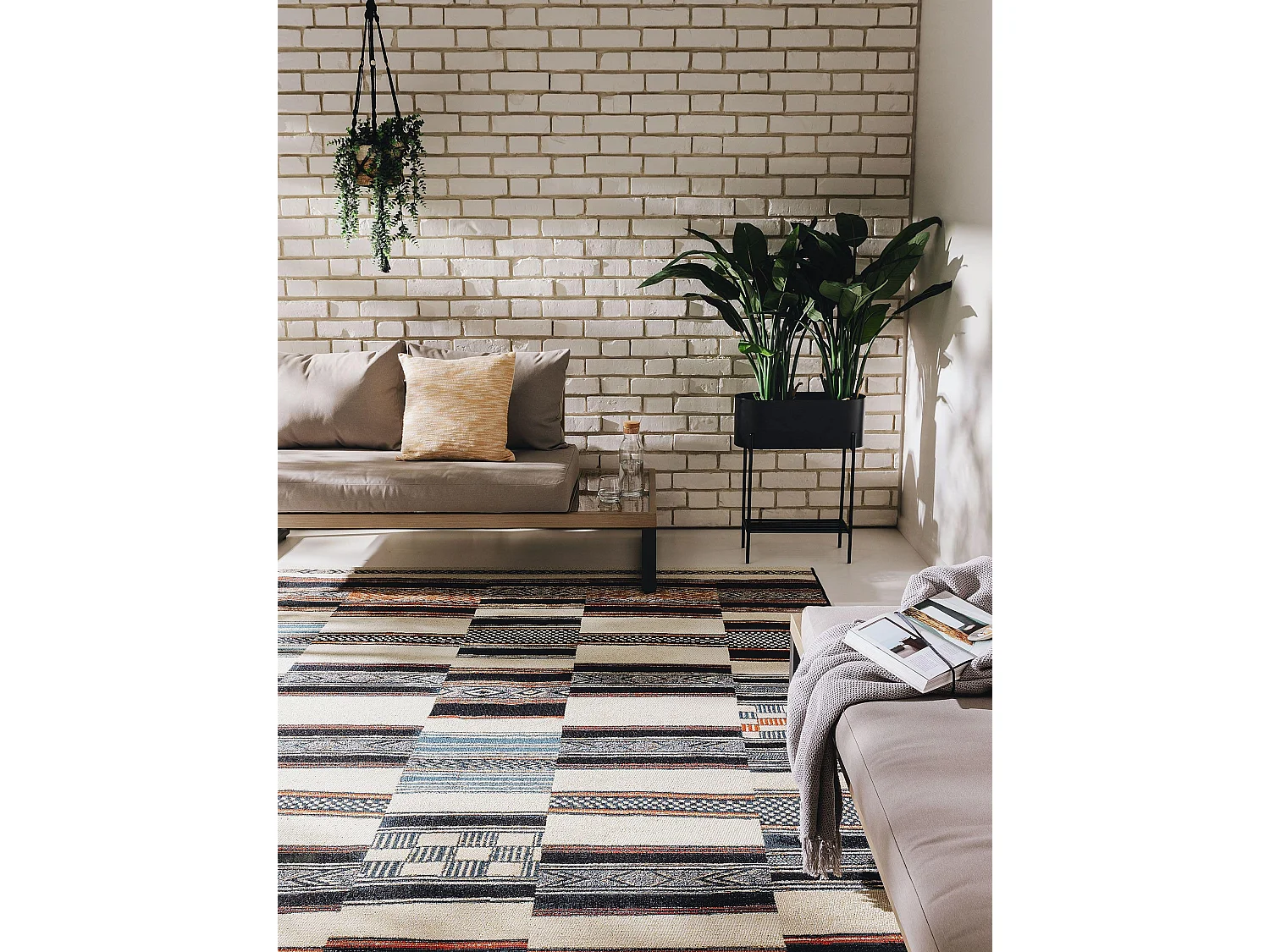 Tapis d'extérieur & intérieur Artis Multicouleur 160x235 cm