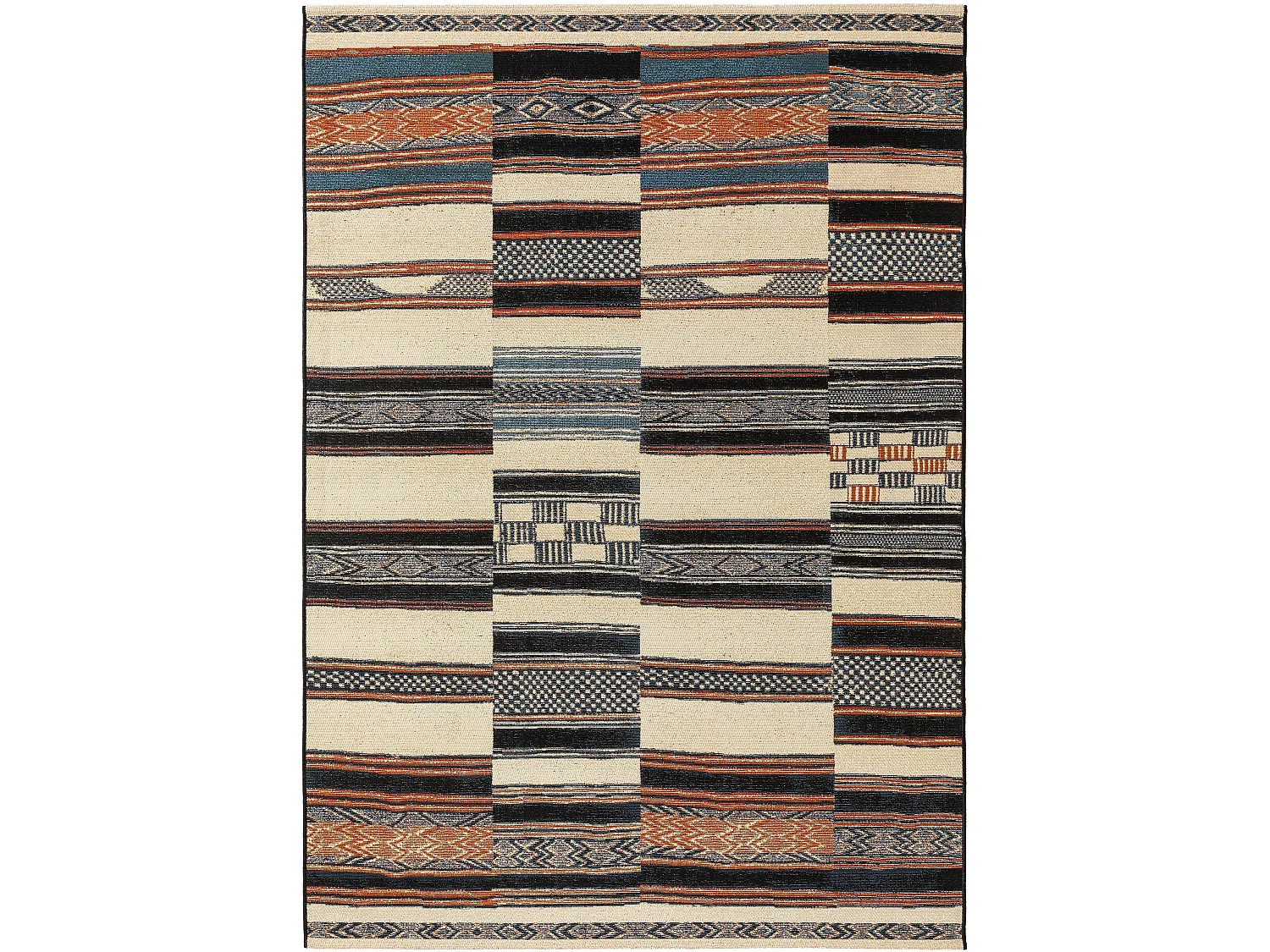 Tapis d'extérieur & intérieur Artis Multicouleur 160x235 cm