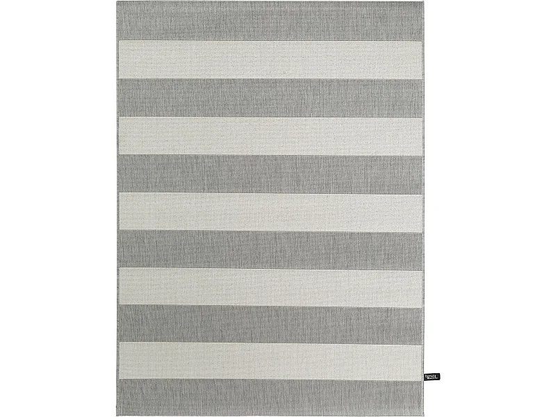Tapis d'extérieur & intérieur Metro Gris 200x290 cm