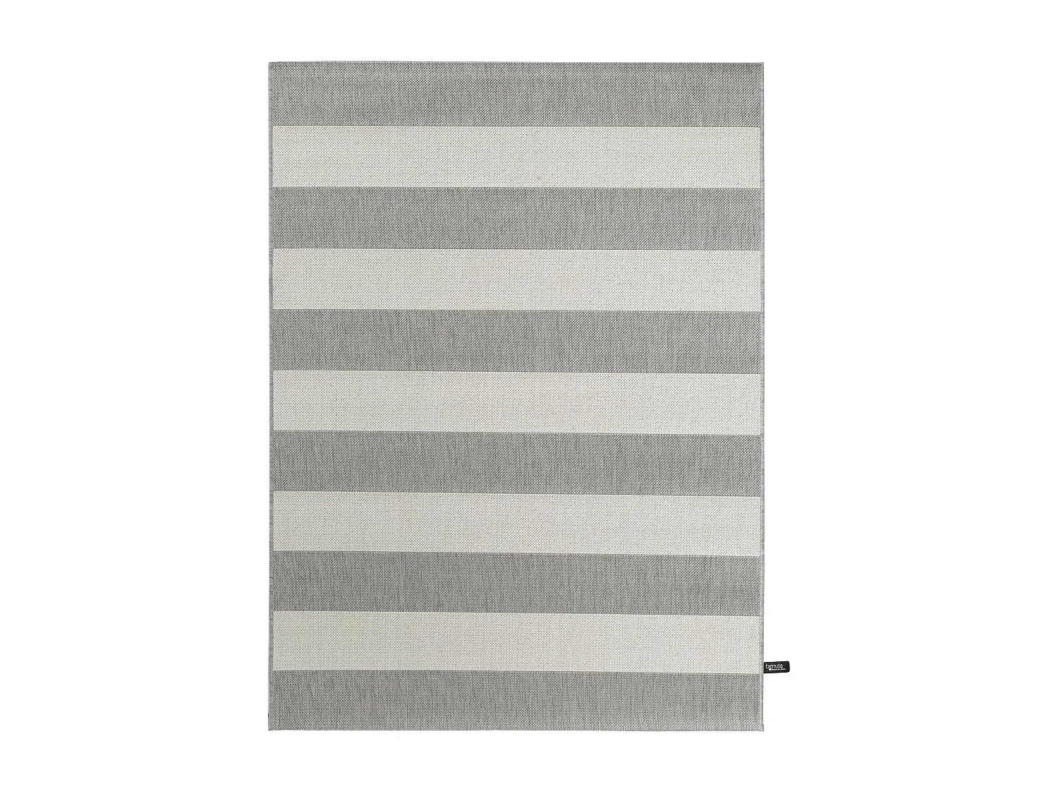 Tapis d'extérieur & intérieur Metro Gris 200x290 cm