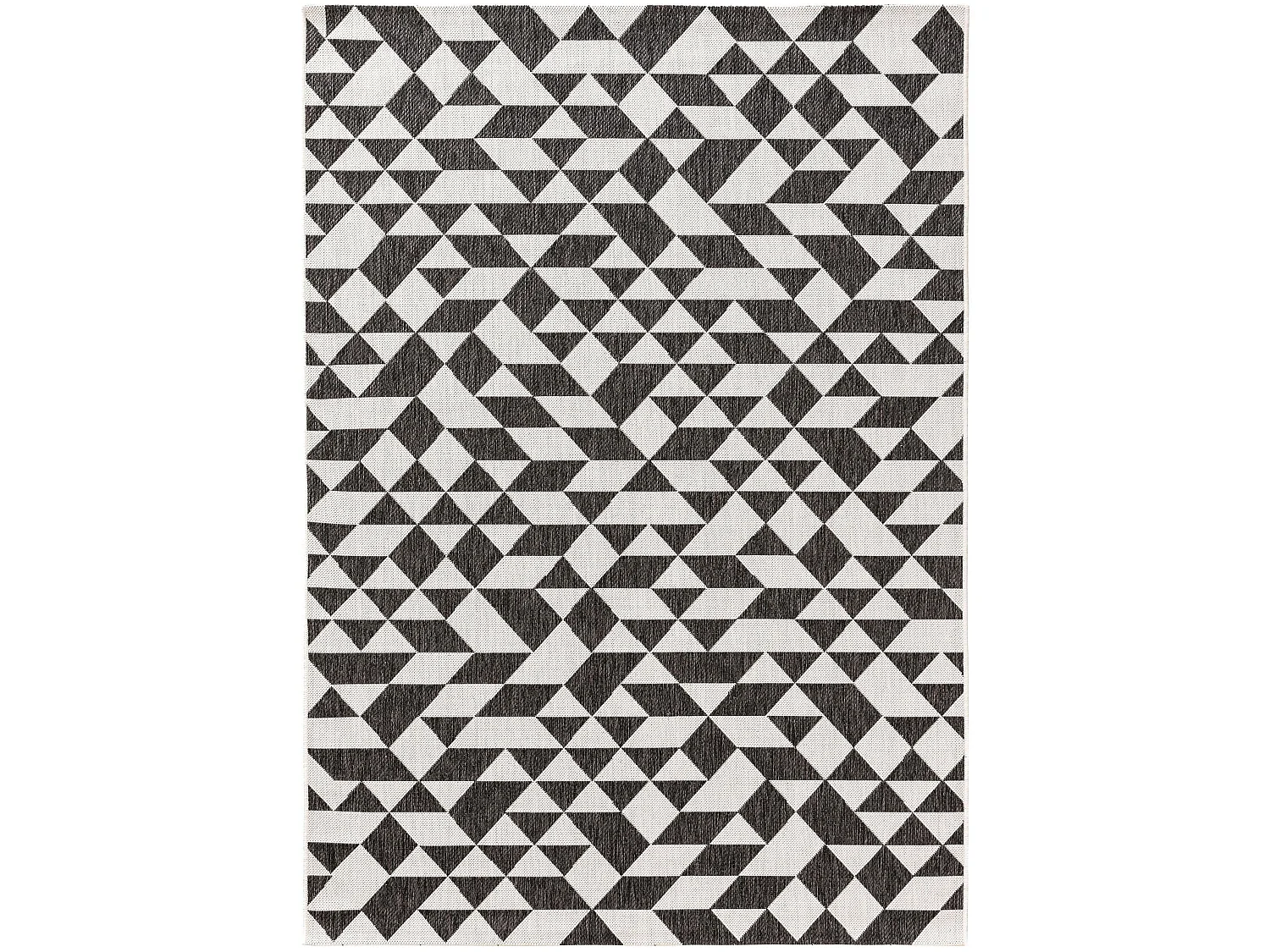 Tapis d'extérieur & intérieur Cleo Noir 200x300 cm