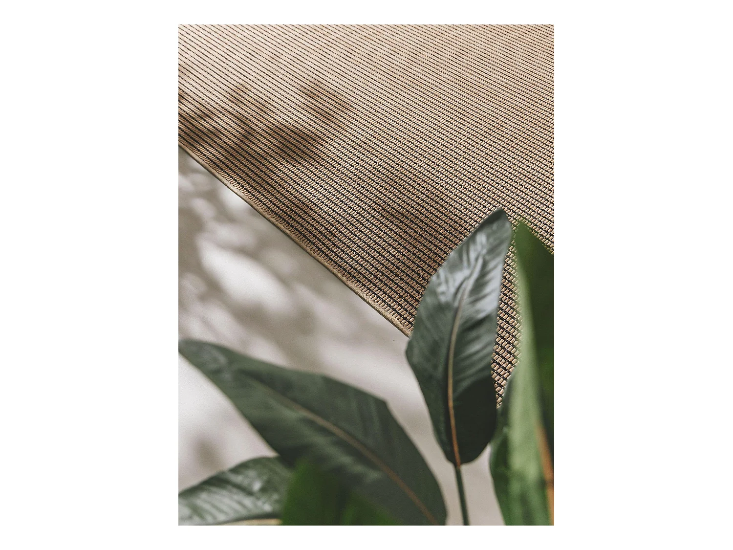 Tapis d'extérieur & intérieur Naoto Beige/Noir 140x200 cm