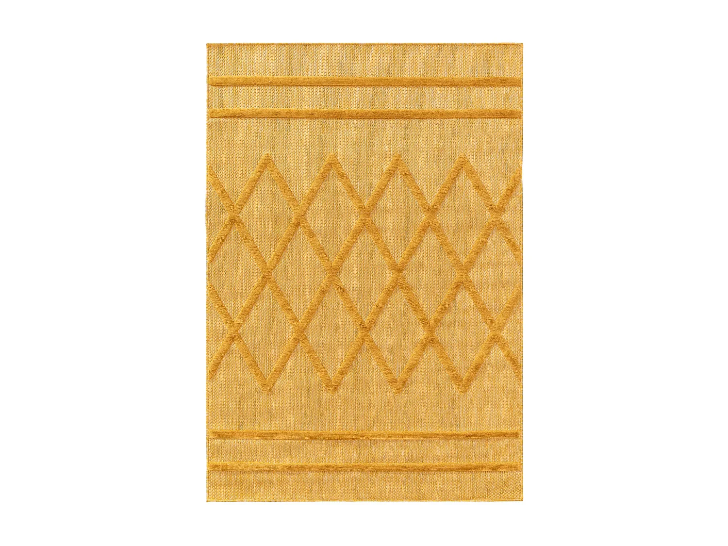 Tapis d'extérieur & intérieur Bonte Jaune 160x230 cm