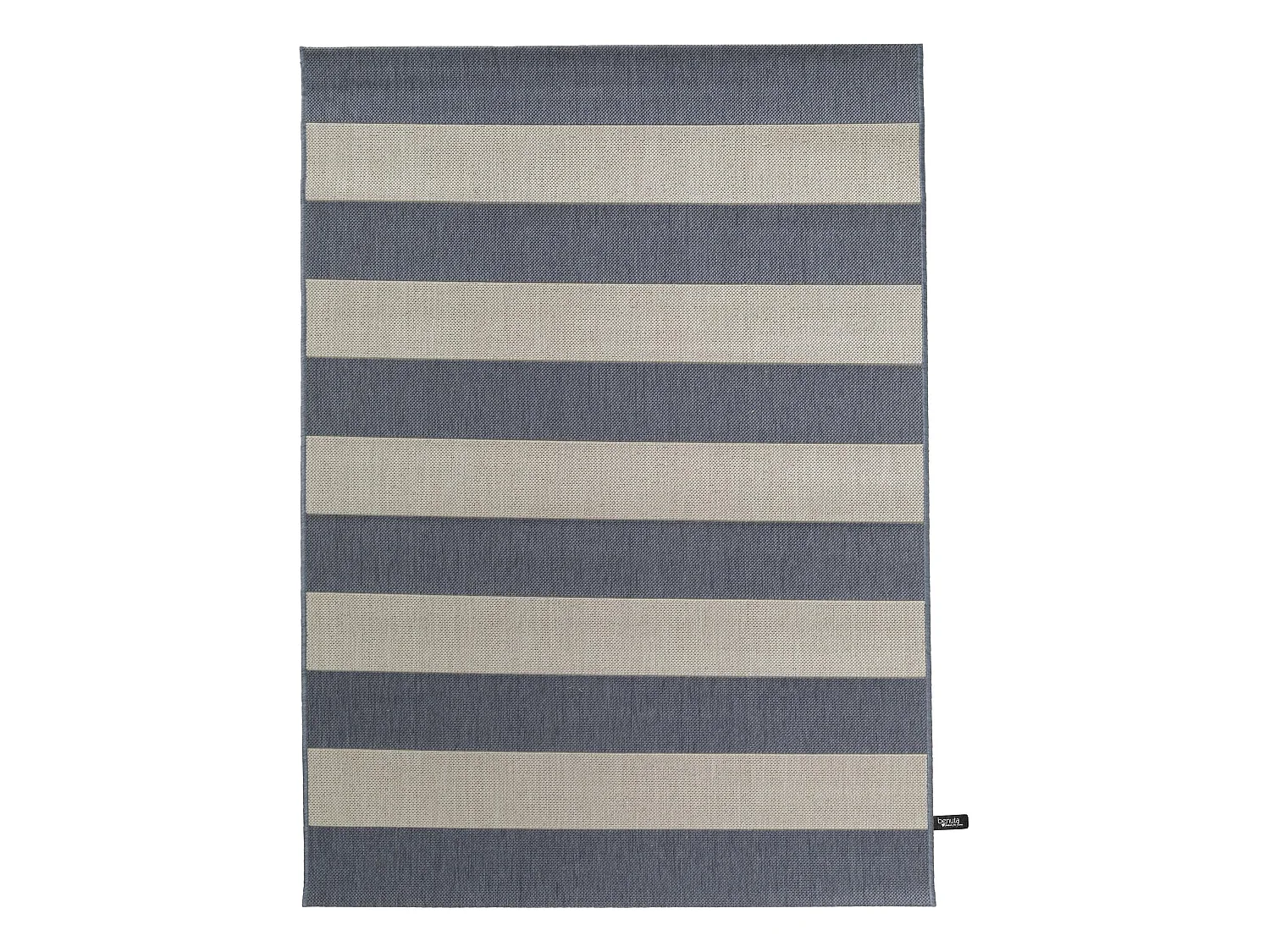 Tapis d'extérieur & intérieur Metro Bleu 200x290 cm