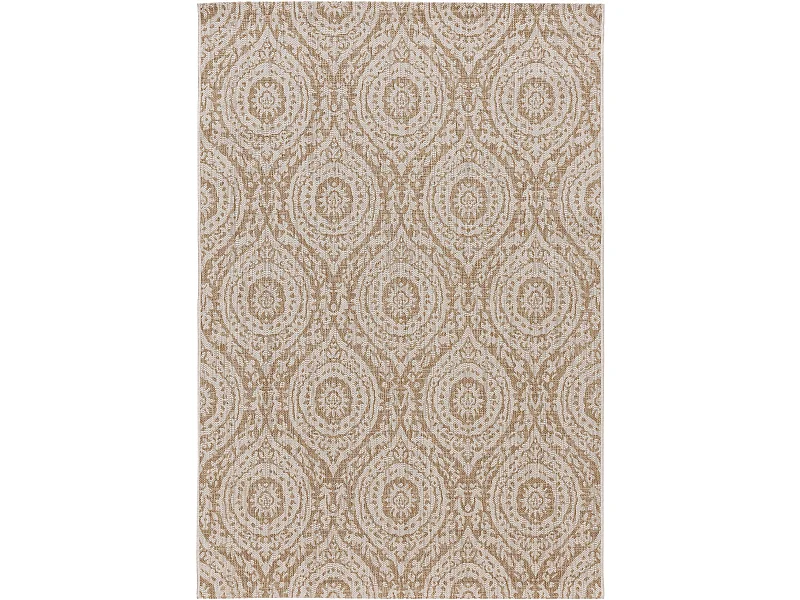 Tapis d'extérieur & intérieur Cleo Crème/Beige 140x200 cm