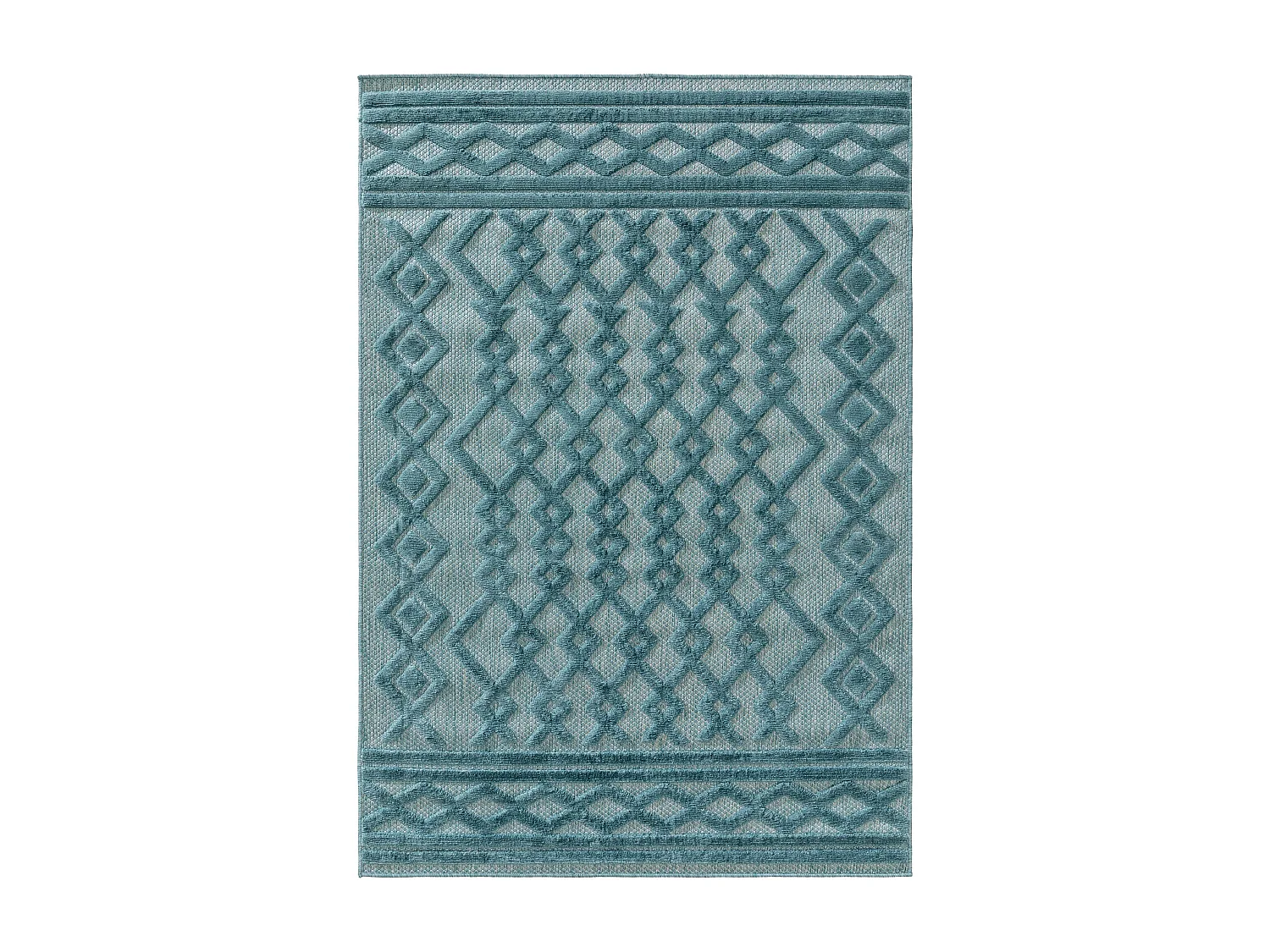 Tapis d'extérieur & intérieur Bonte Turquoise 160x230 cm