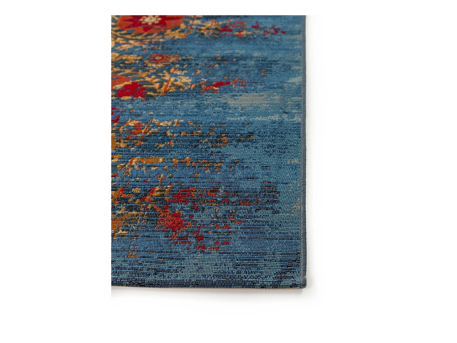 Tapis d'extérieur & intérieur Artis Multicouleur/Bleu 160x235 cm