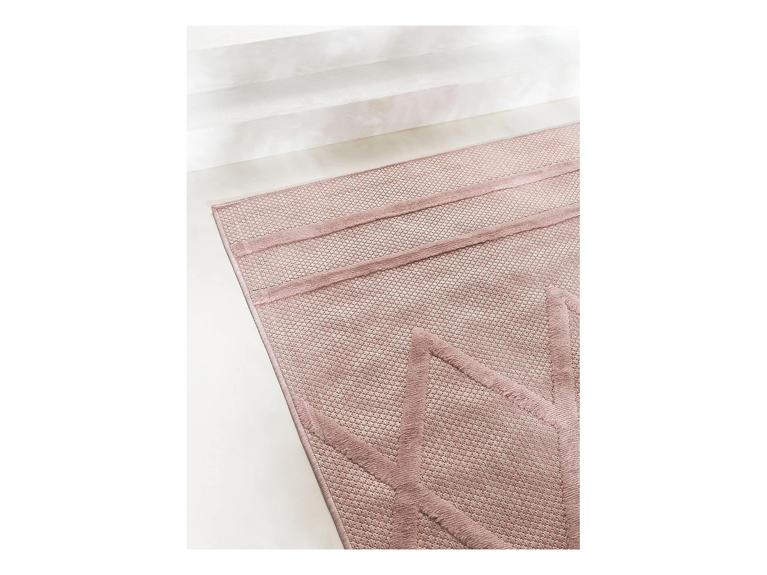 Tapis d'extérieur & intérieur Bonte Rose 200x290 cm
