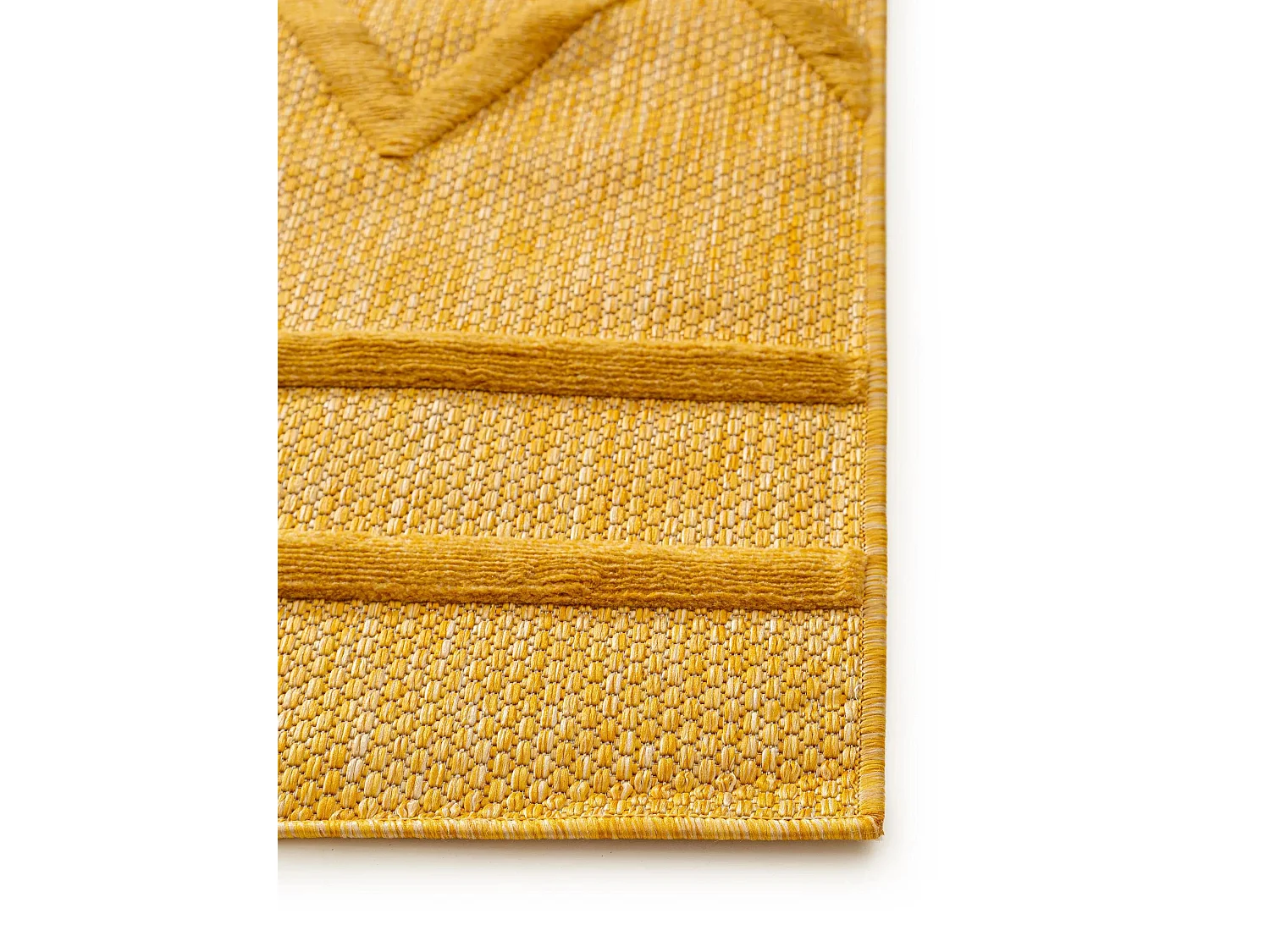 Tapis d'extérieur & intérieur Bonte Jaune 240x340 cm