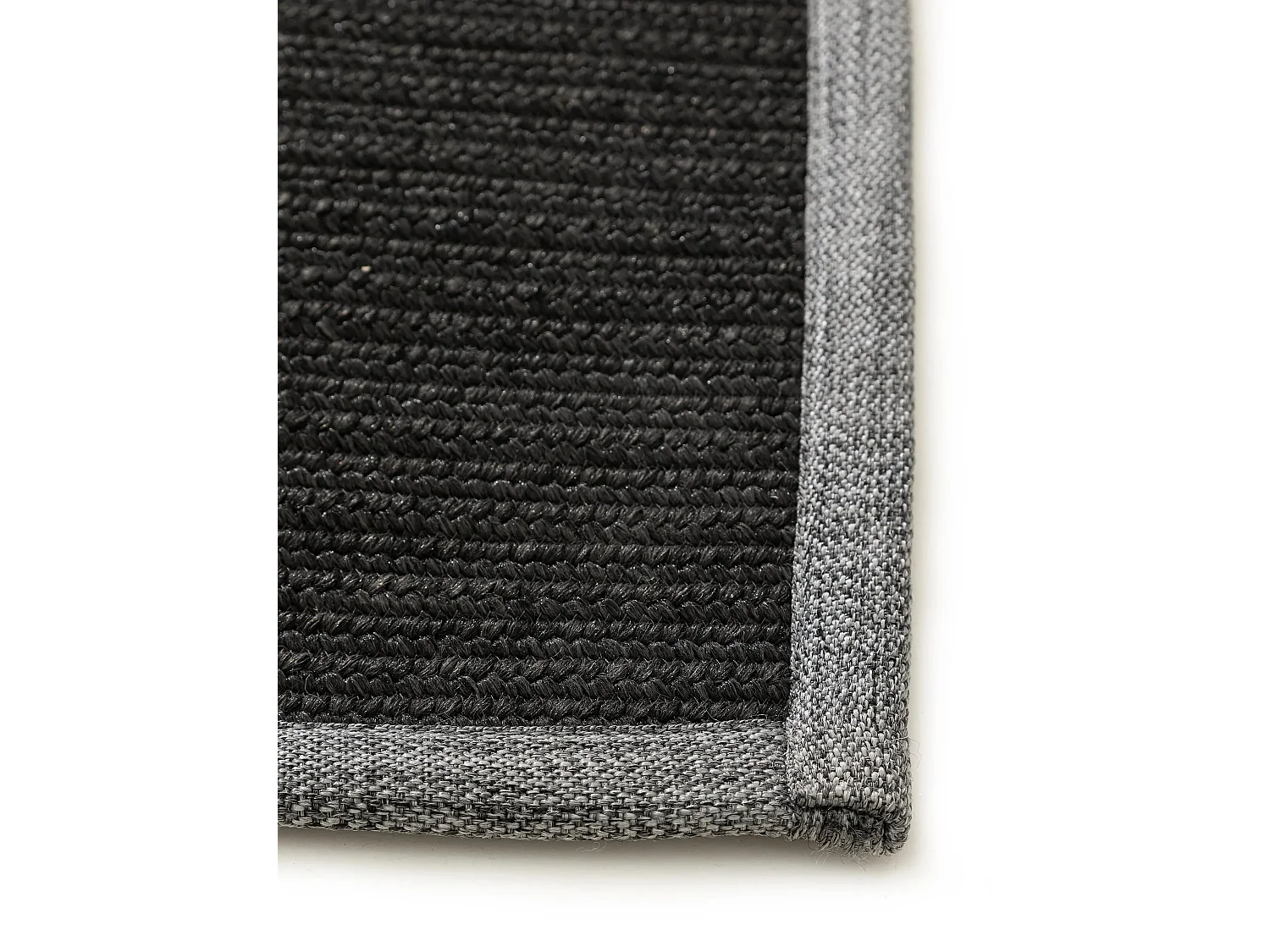 Tapis d'extérieur & intérieur Nandi Noir 90x130 cm