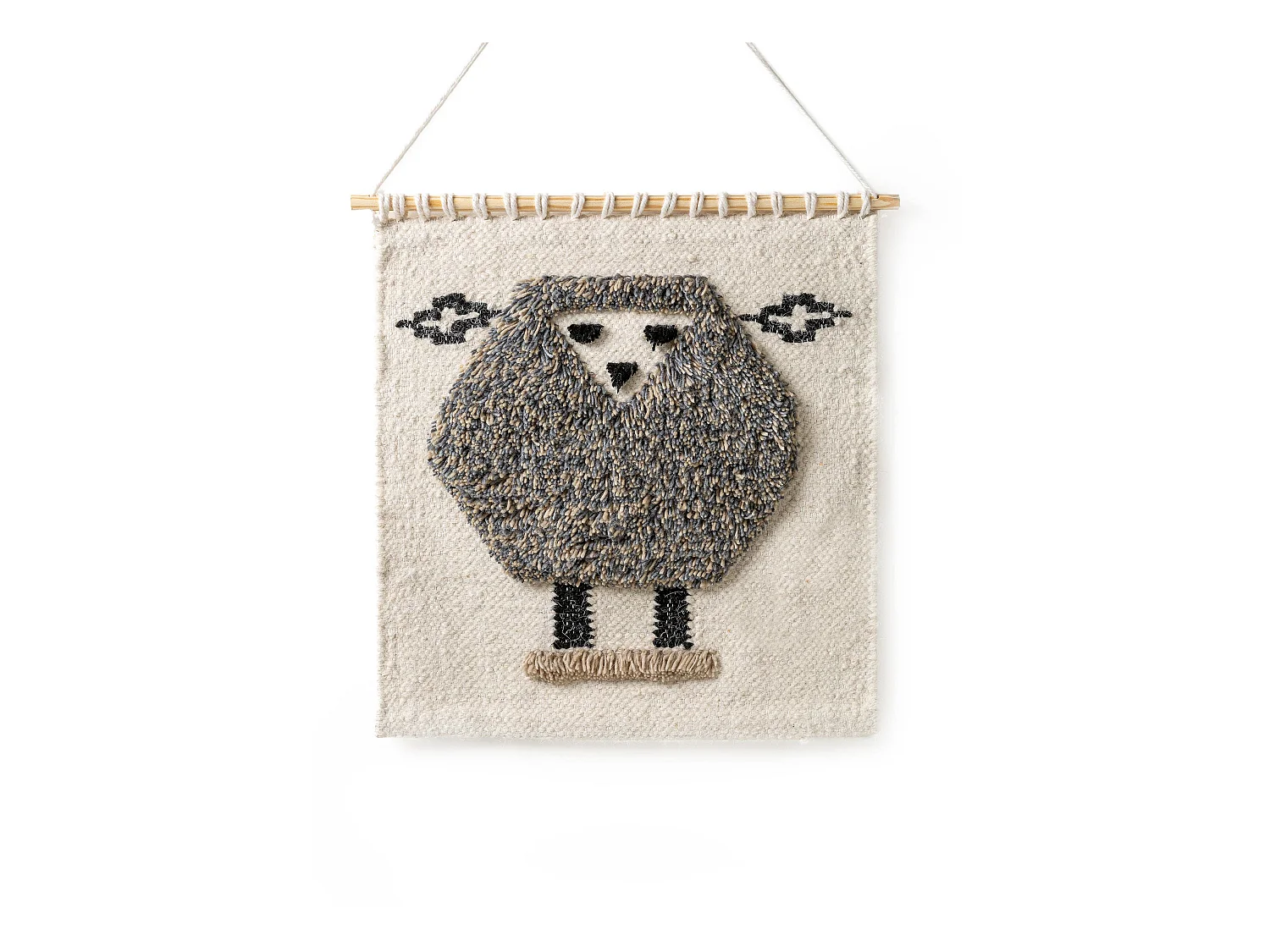 Déco de mur Shawn Ivory 50x50 cm