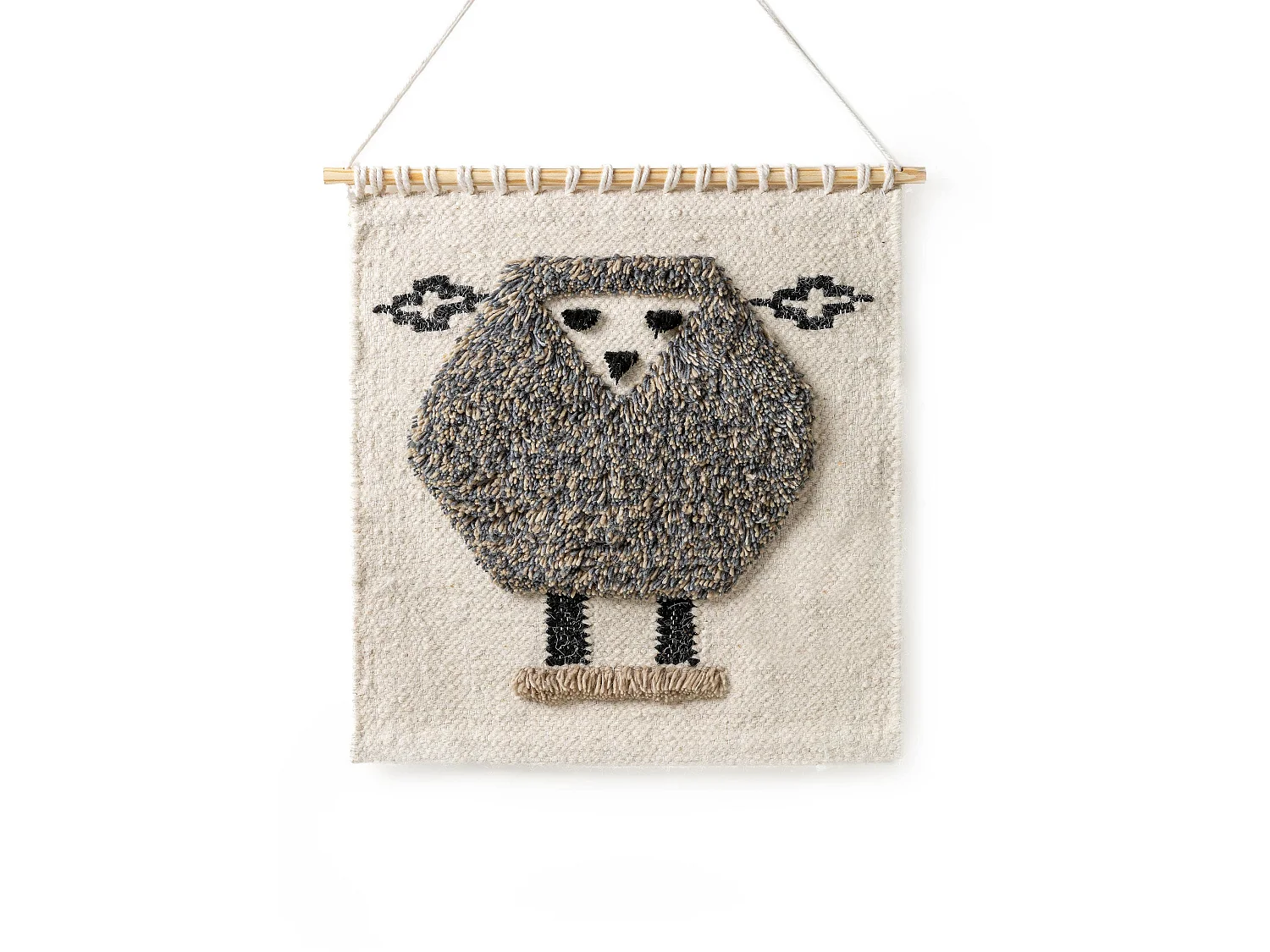 Déco de mur Shawn Ivory 50x50 cm