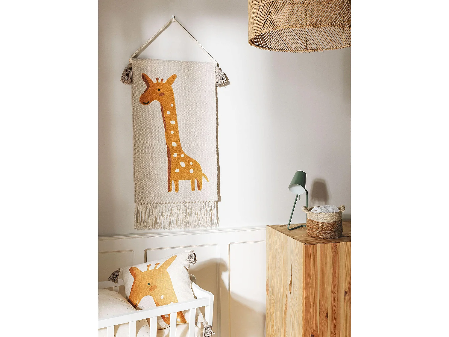 Déco de mur Savannah Jaune 45_75_cm