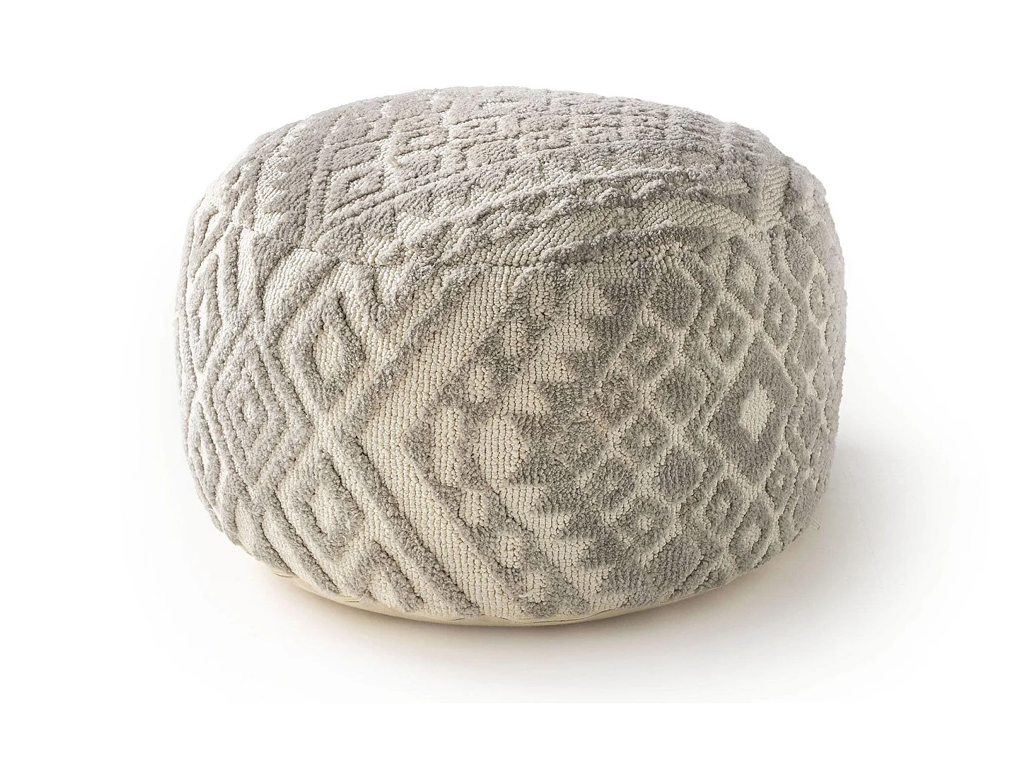 Pouf Elias Gris 55x55x30 cm