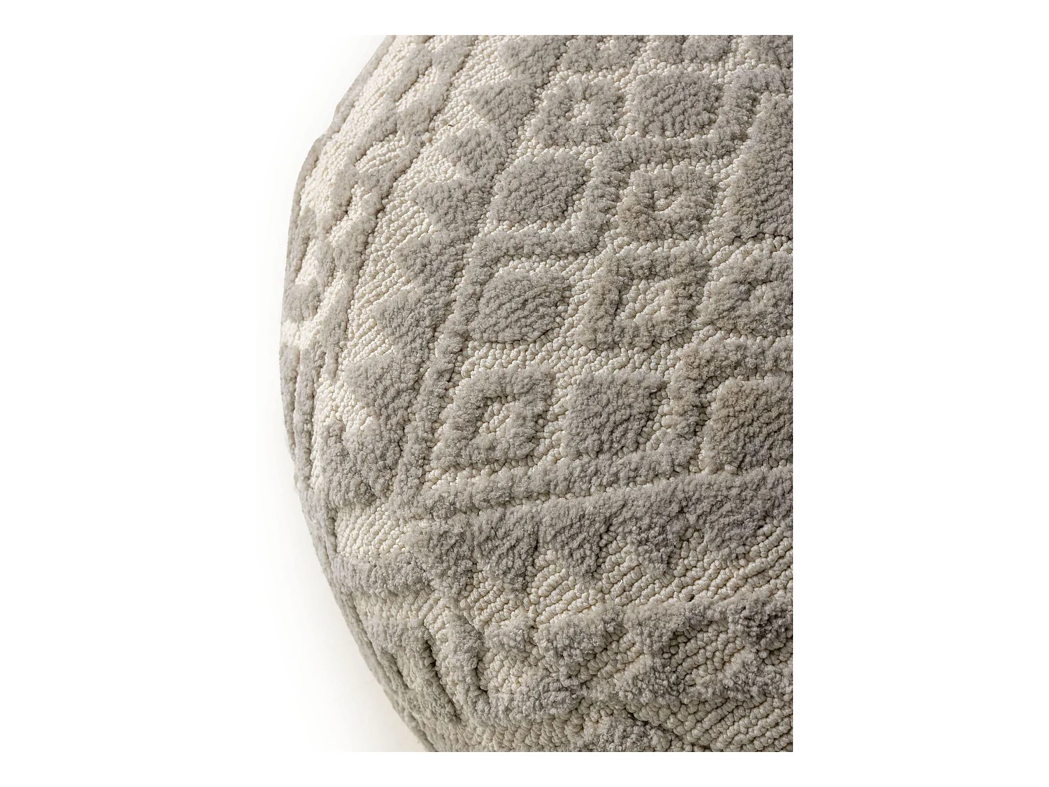 Pouf Elias Gris 55x55x30 cm