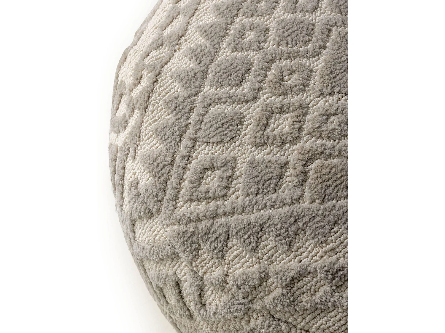 Pouf Elias Gris 55x55x30 cm