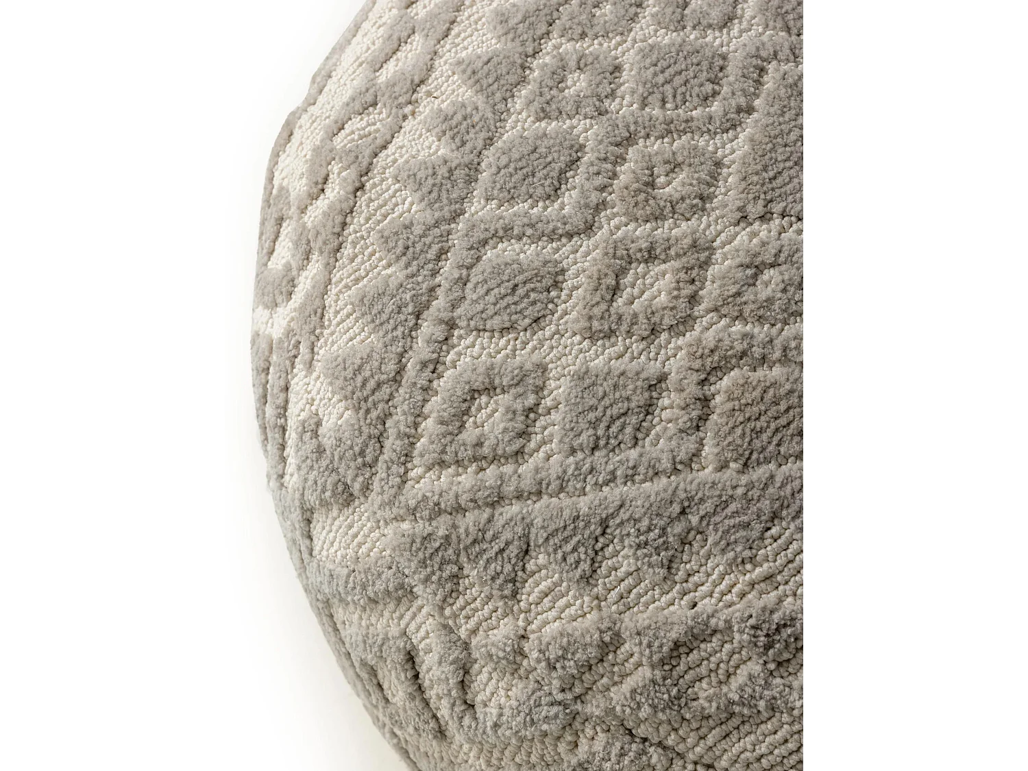 Pouf Elias Gris 55x55x30 cm