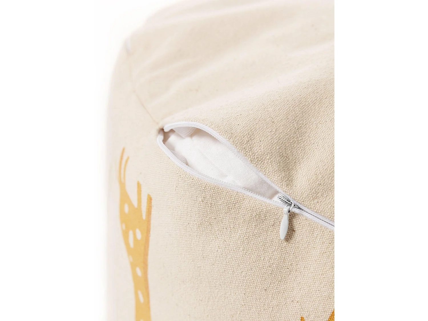 Pouf Savannah Jaune 45x45x25 cm