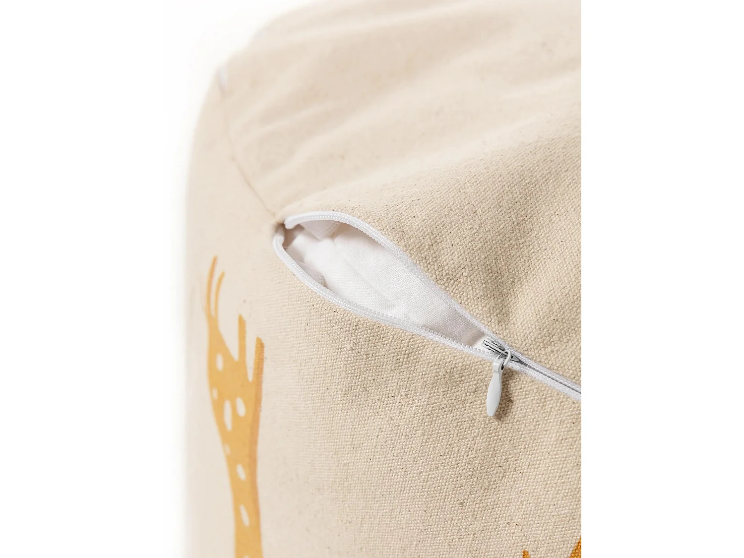 Pouf Savannah Jaune 45x45x25 cm